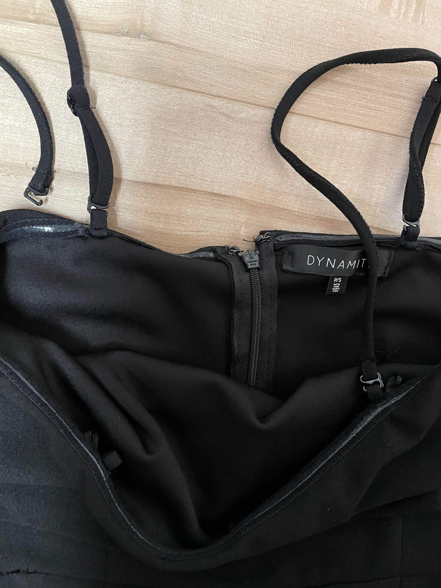 Image for Dynamite Small chic black dress