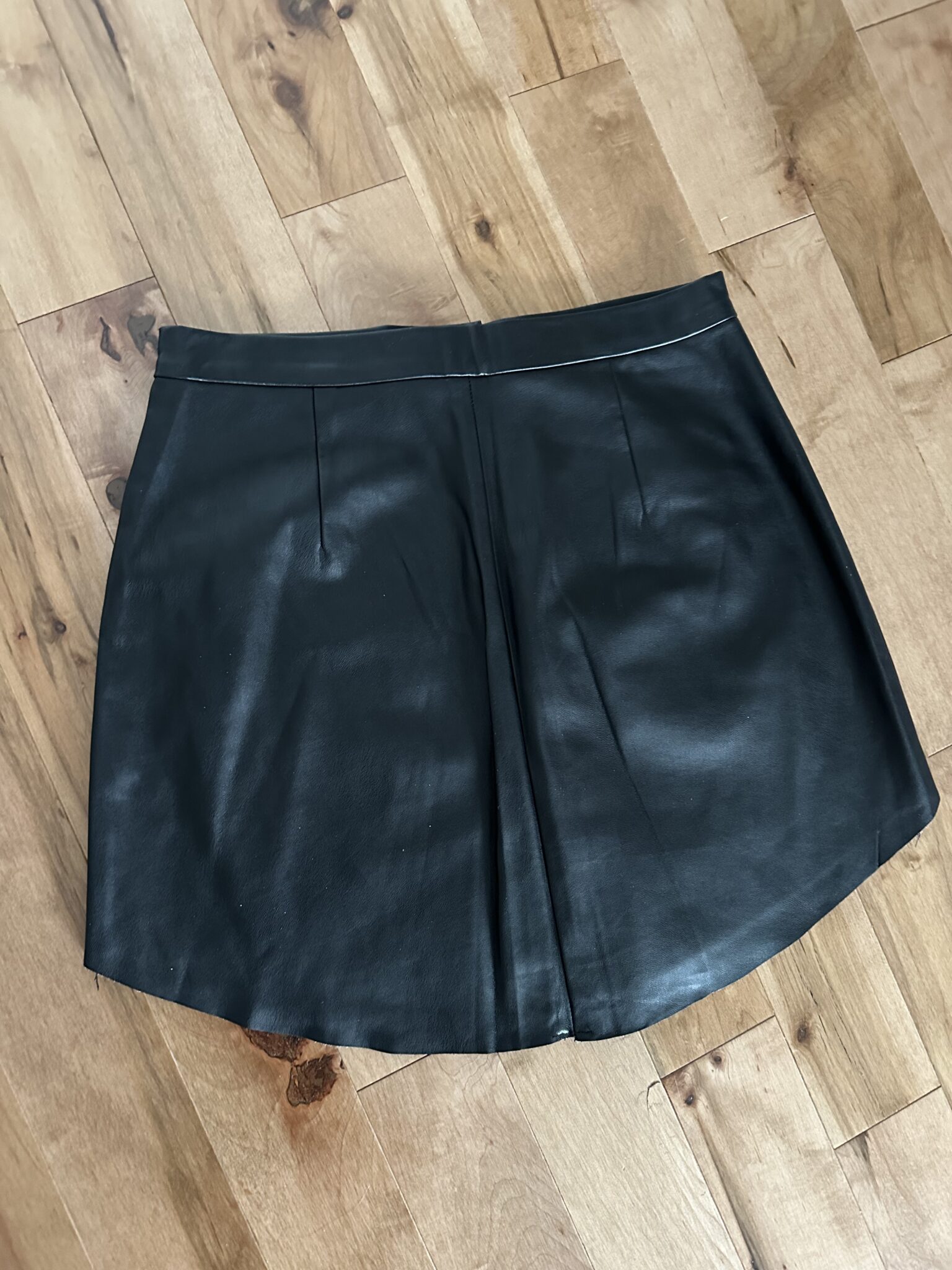 Image for Jupe faux cuir noir Small