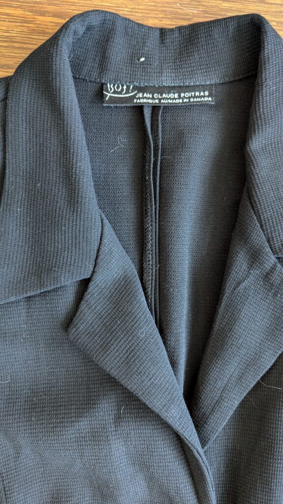 Image for Robe veston Jean-Claude Poitras