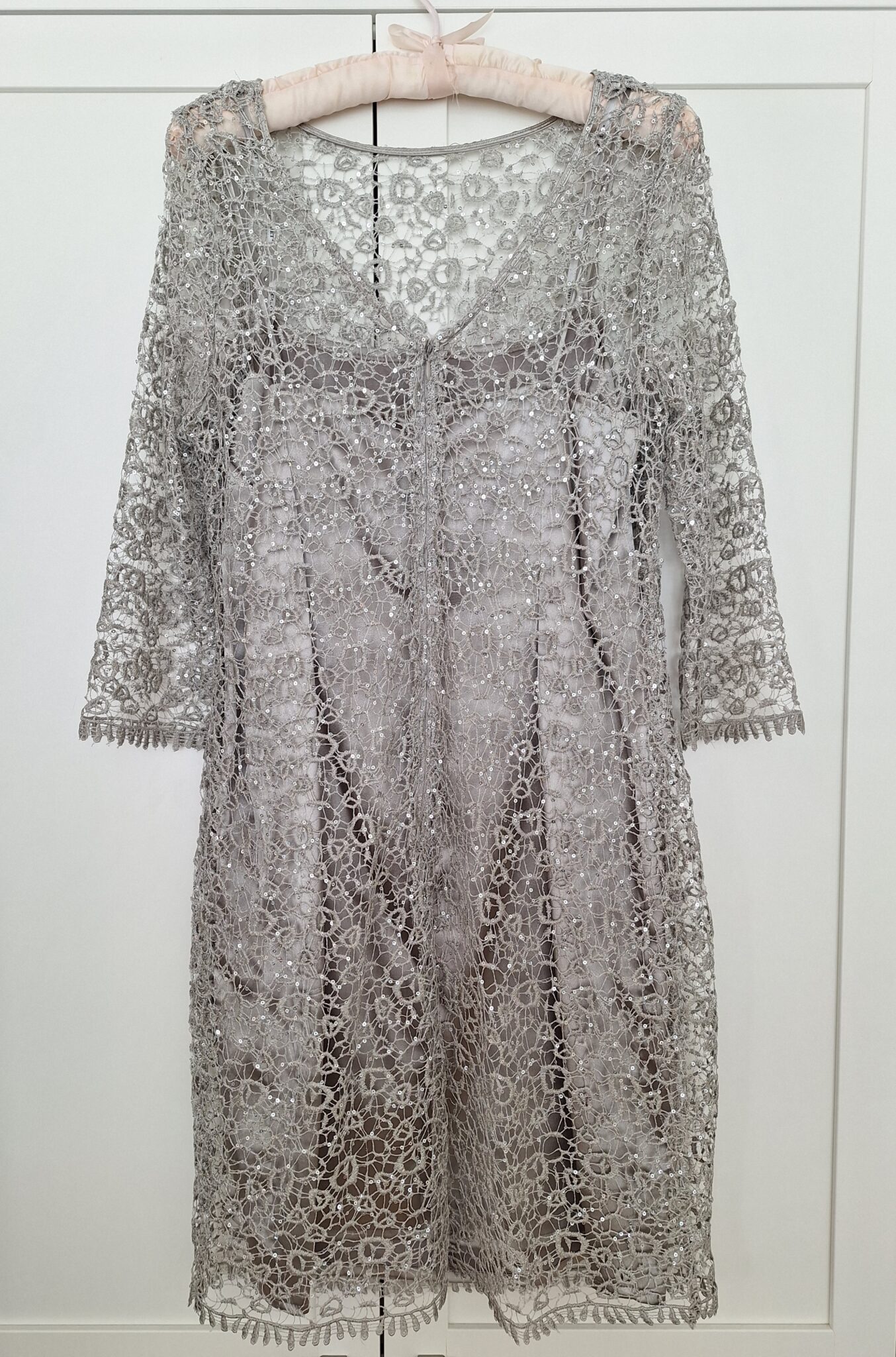 Image for Silver evening dress