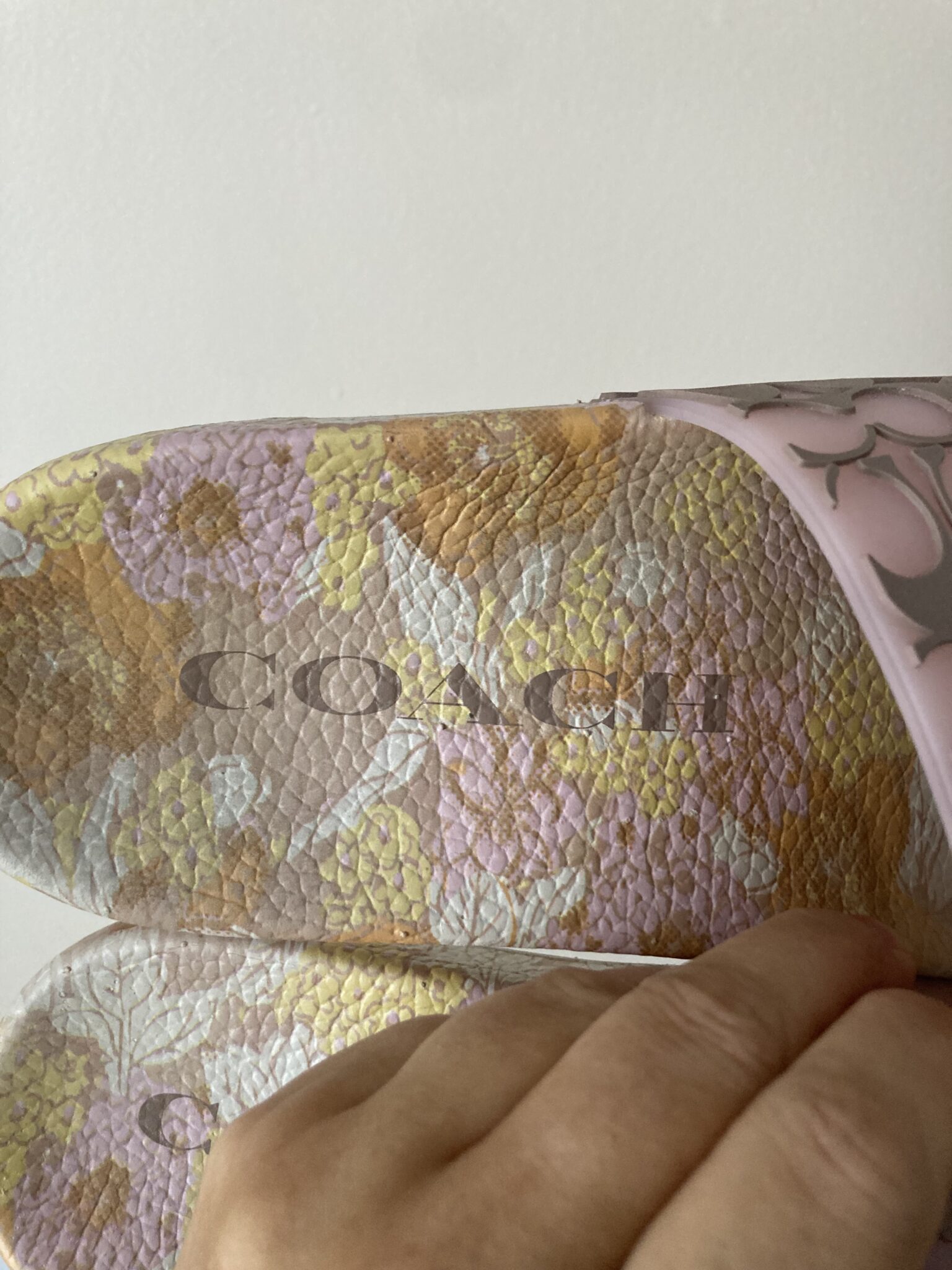 Image for Sandal size 5 Coach made 5.5 Vintage style