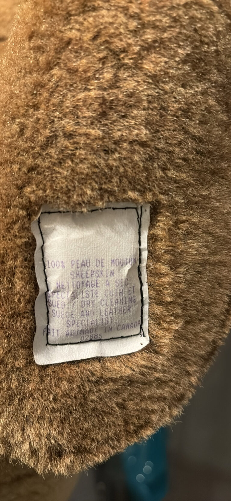Image for Manteau peau de mouton
