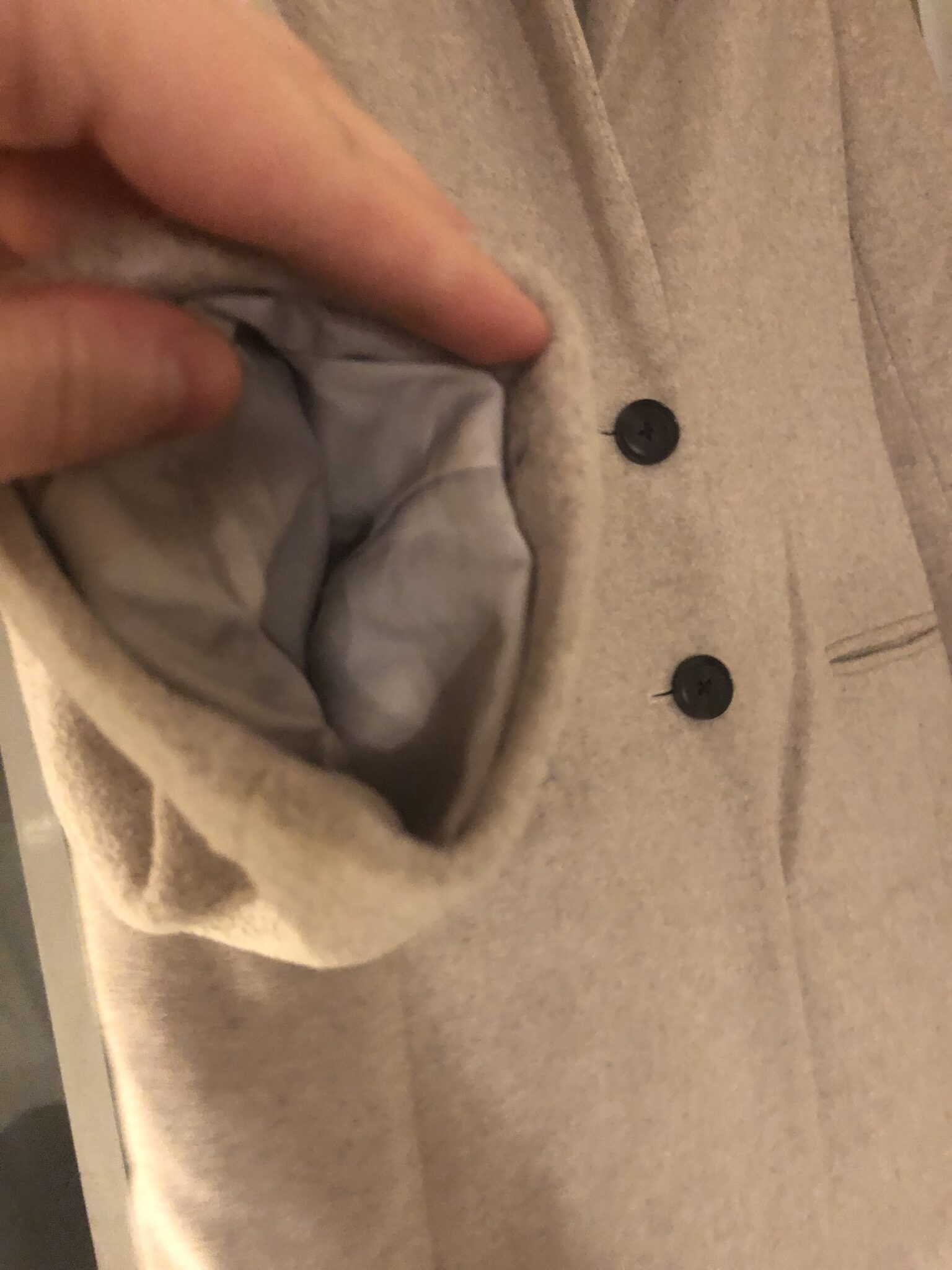 Image for Signal marque anglaise Laine manteau long et chic