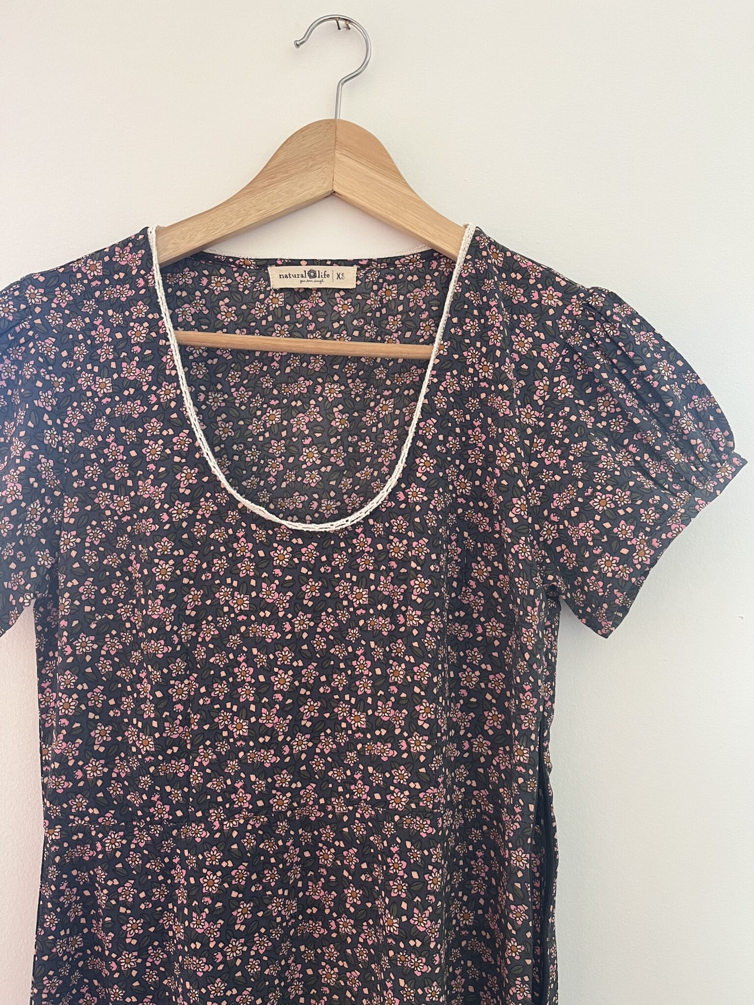 Featured image for Robe longue motif floral