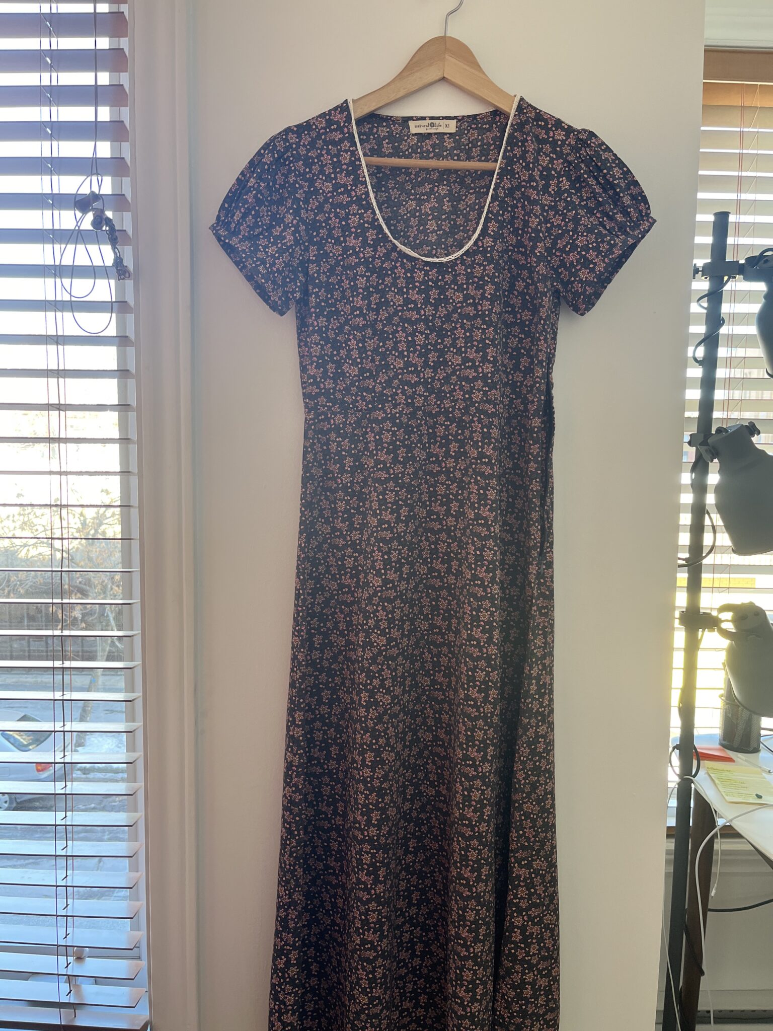 Image for Robe longue motif floral