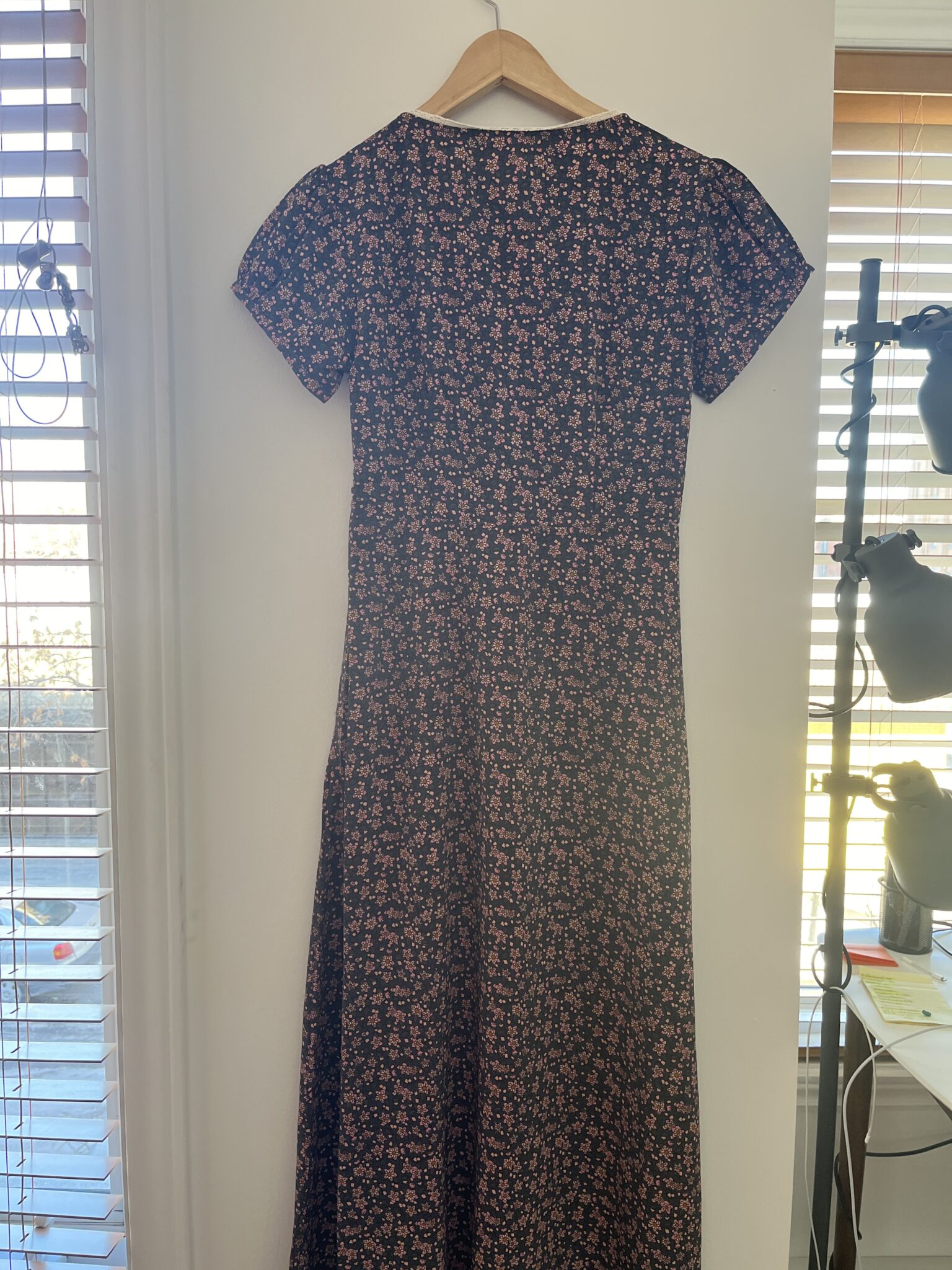 Image for Robe longue motif floral