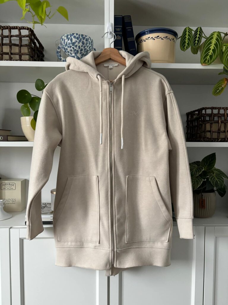 Featured image for Veste oversize beige Livom