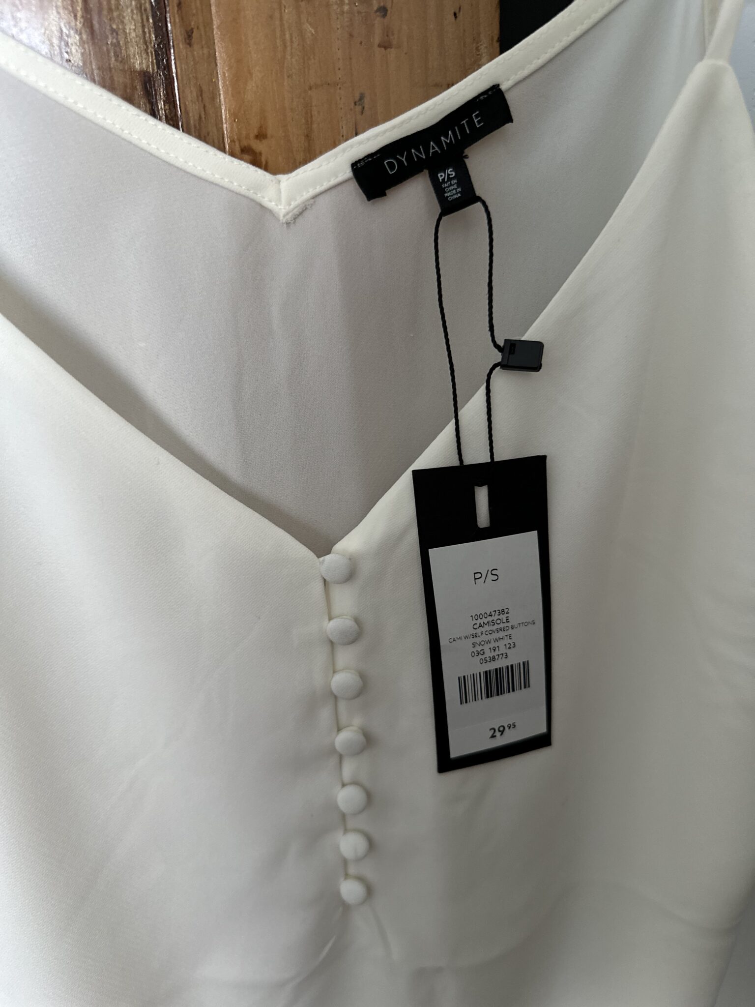 Image for Camisole neuve blanche Small