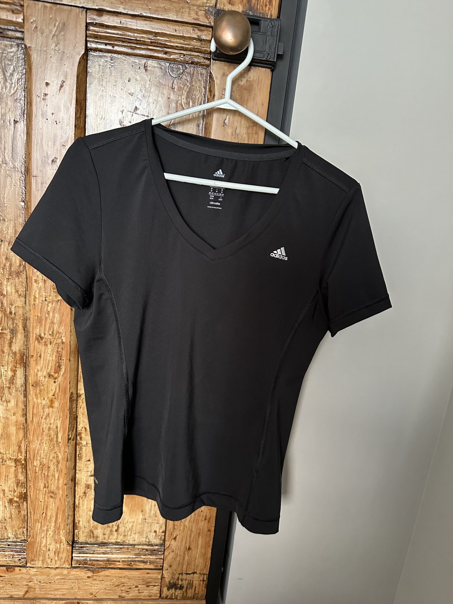 Image for Chandail sport Adidas noir Medium