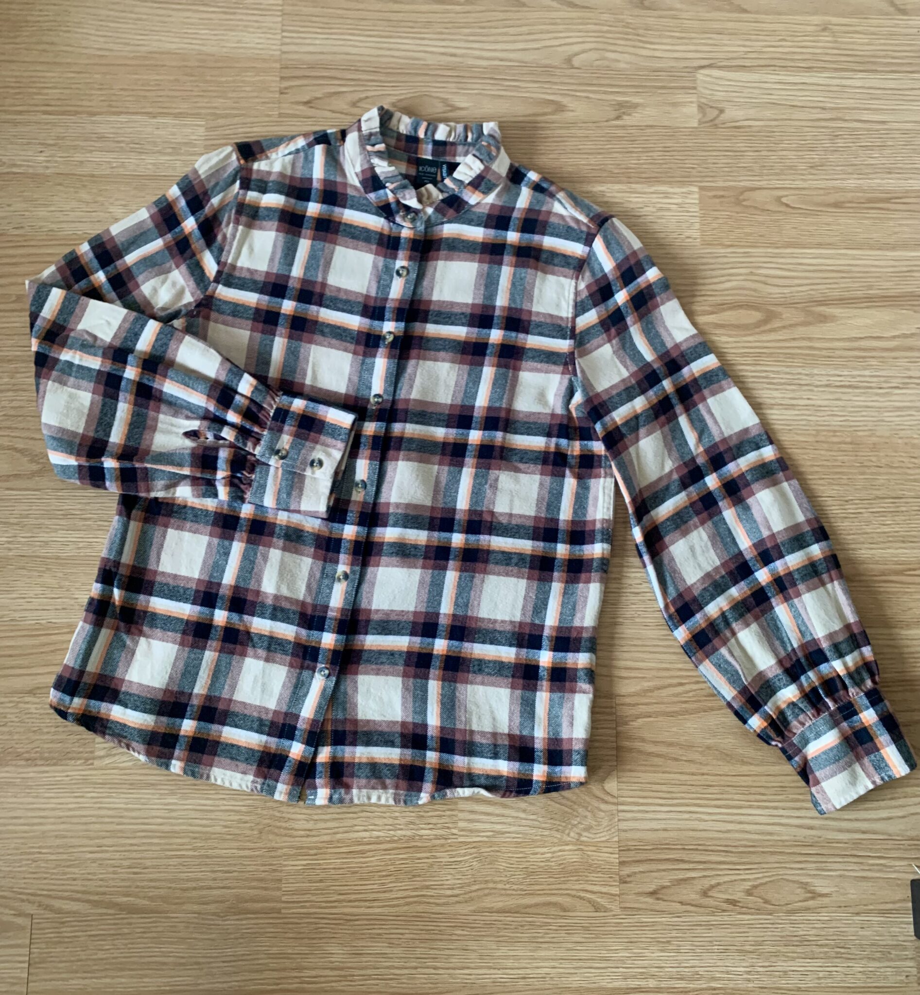 Image for Lightweight flannel blouse
