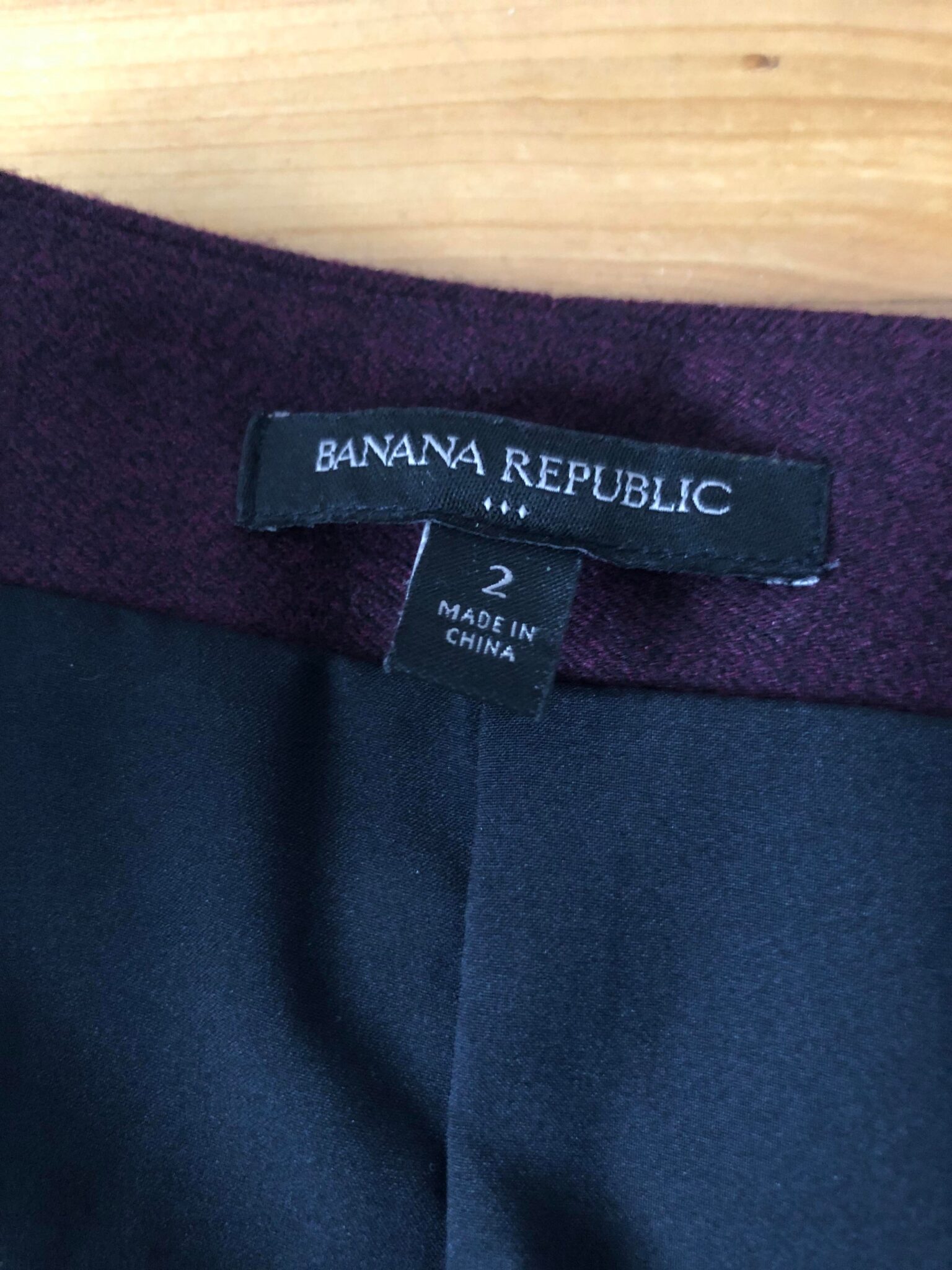 Image for Jupe lainage BANANA REPUBLIC