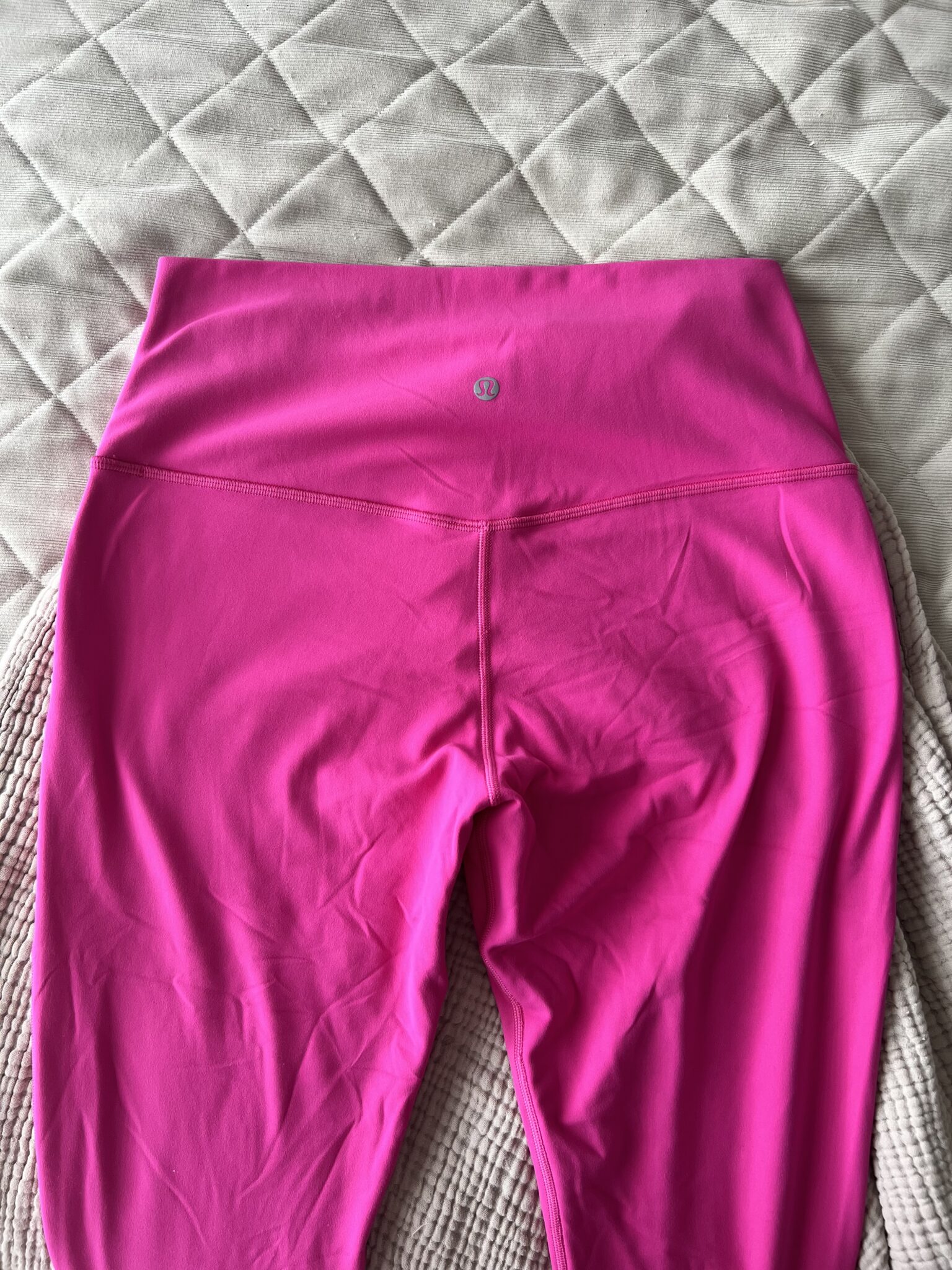 Image for Legging Lululemon 28 “ Rose Néon