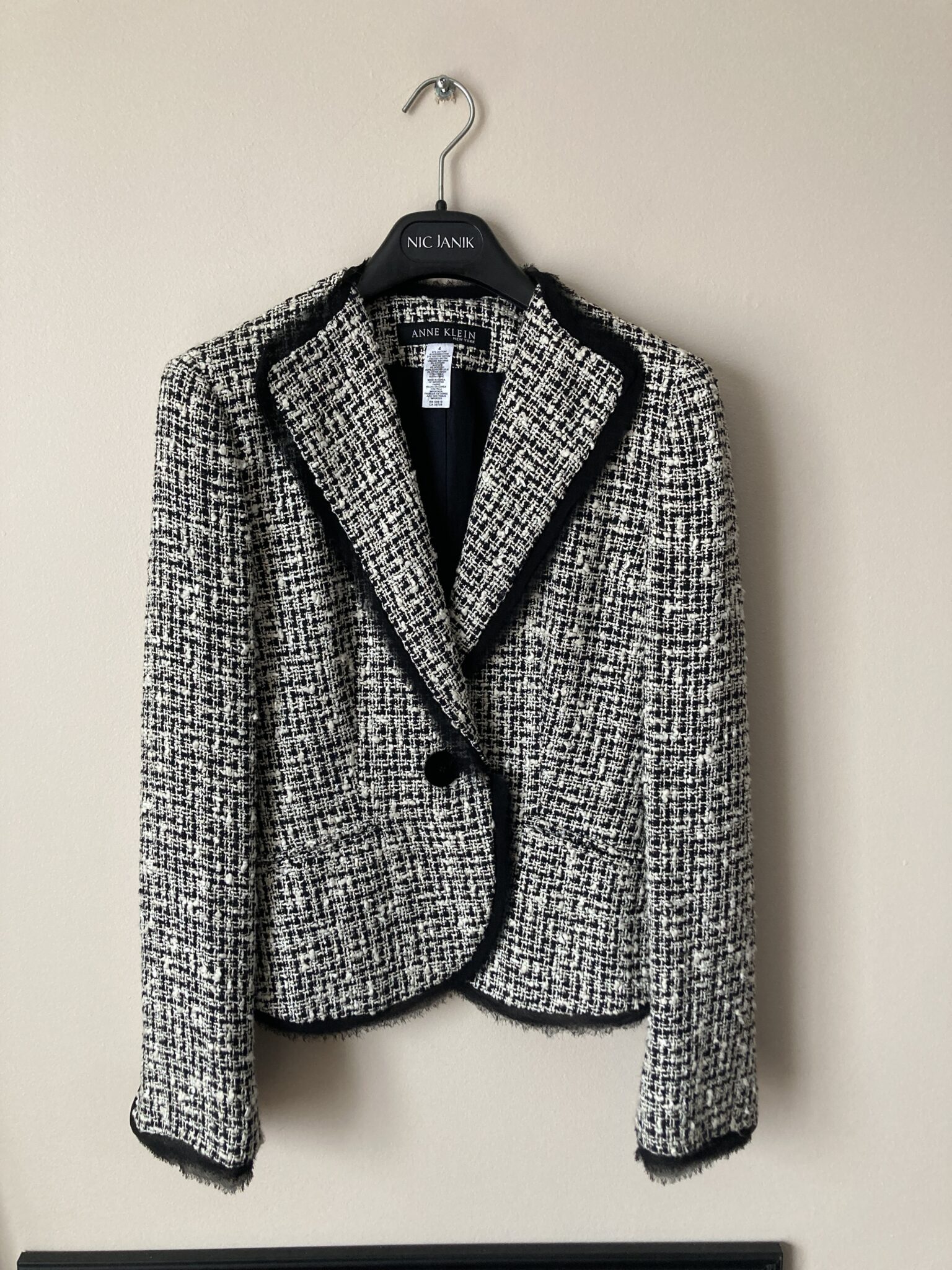 Featured image for Veste Anne Klein style Chanel taille 4