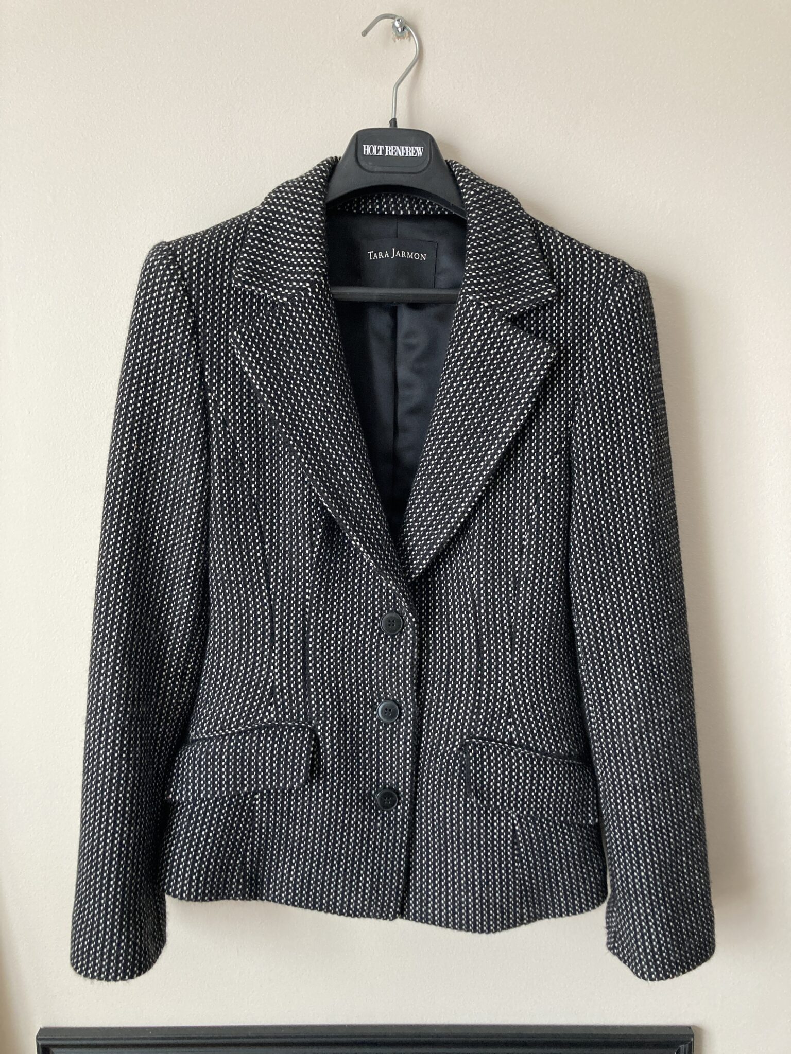 Featured image for Veste Tara Jarmon taille 38 style Chanel