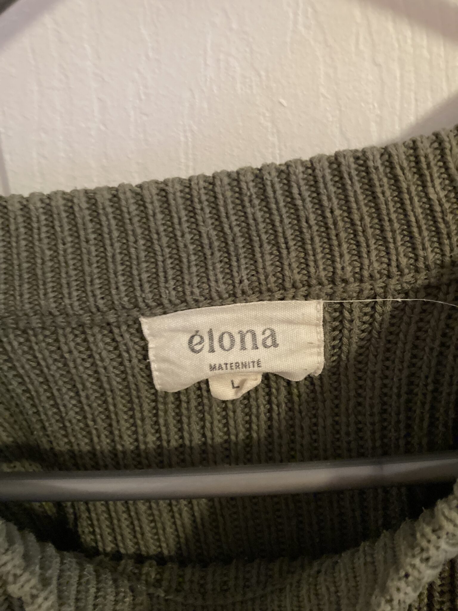 Image for Elona maternity nursing knit