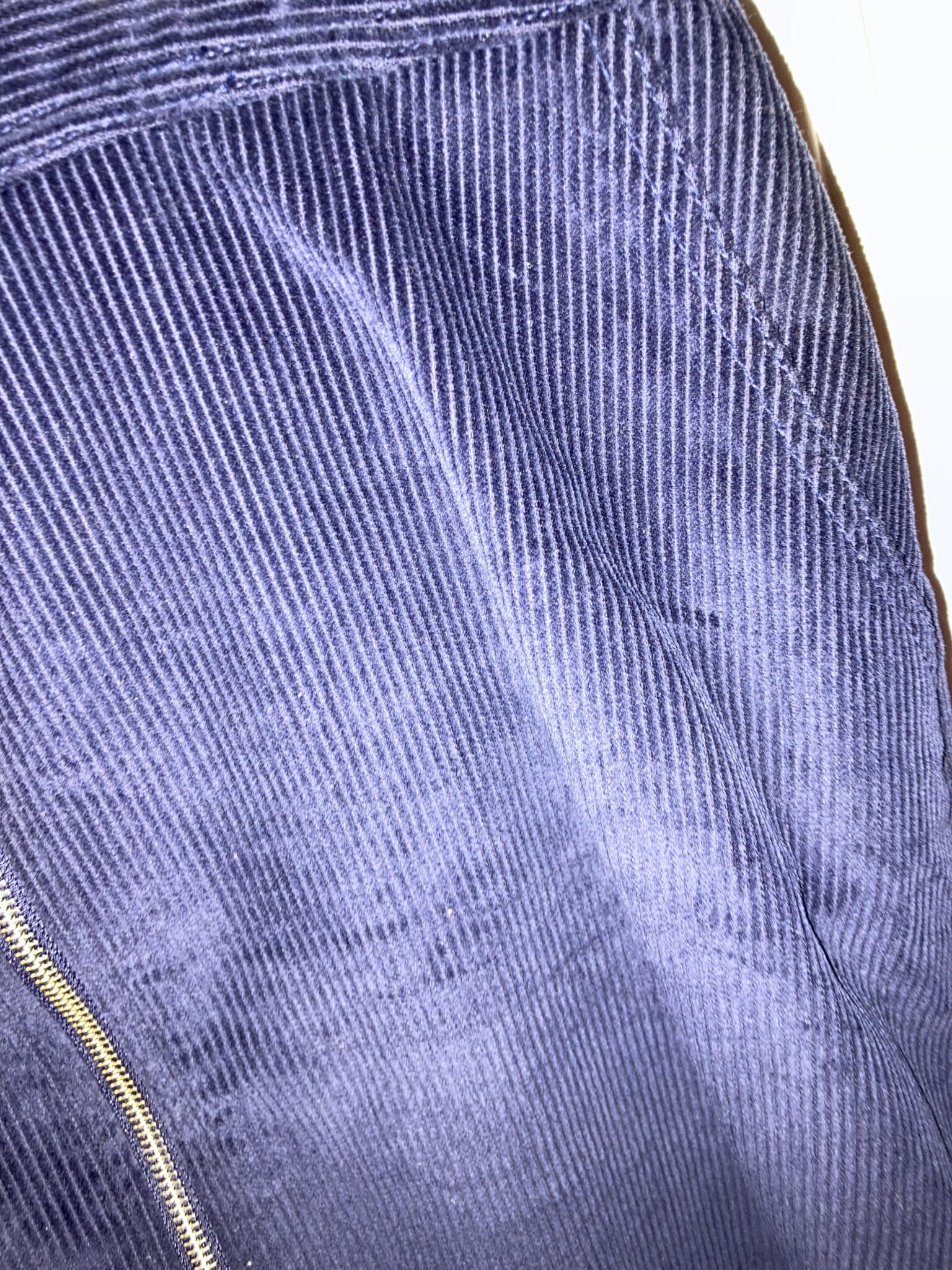 Image for Short corduroy skirt