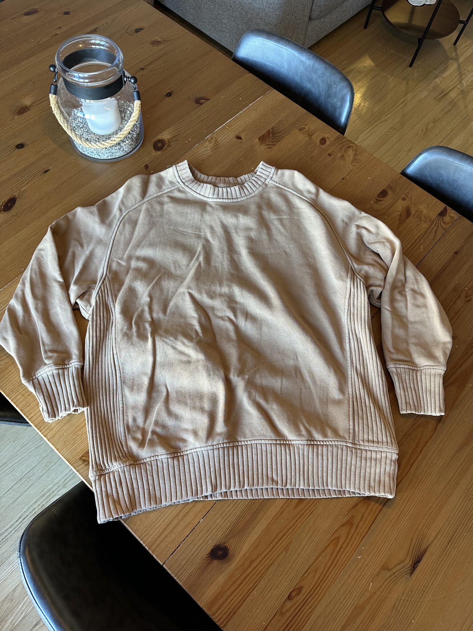 Featured image for Chandail couleur ocre