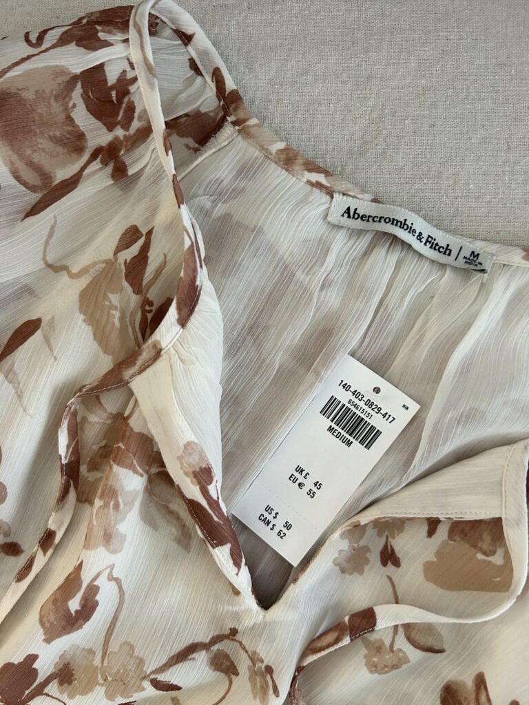 Image for Blouse fleurie Abercrombie