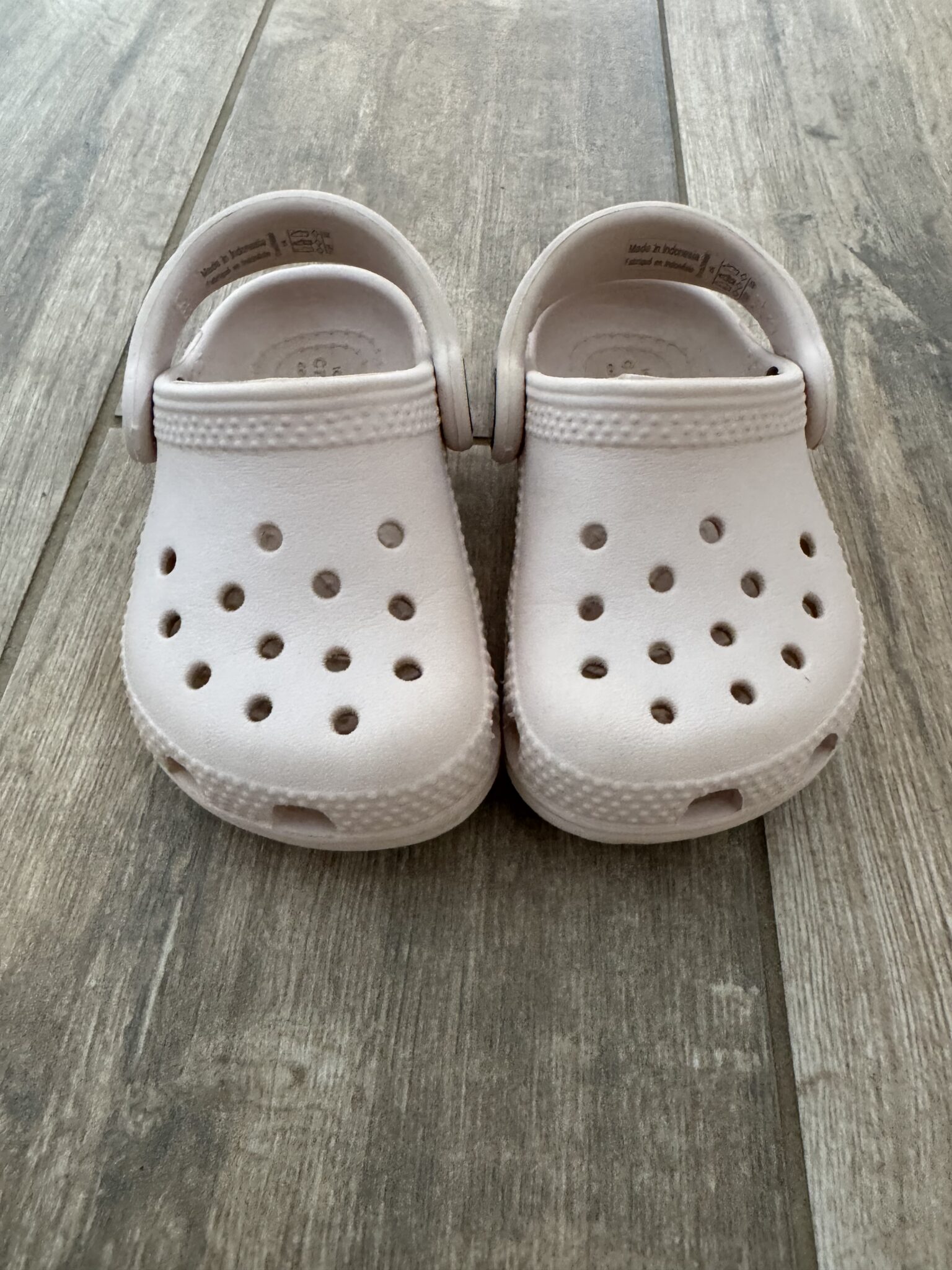 Image for 4c - Crocs pour enfant rose pale