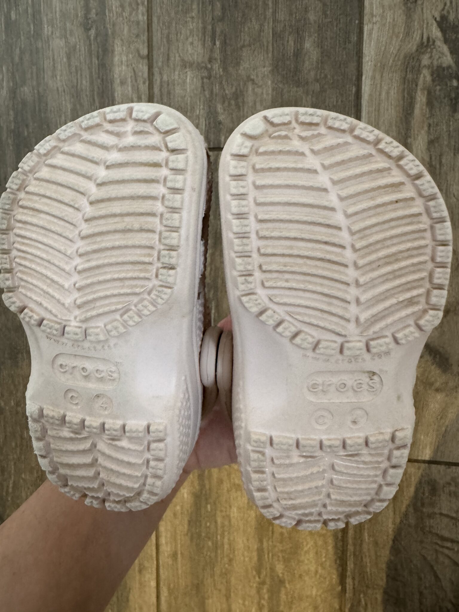 Image for 4c - Crocs pour enfant rose pale