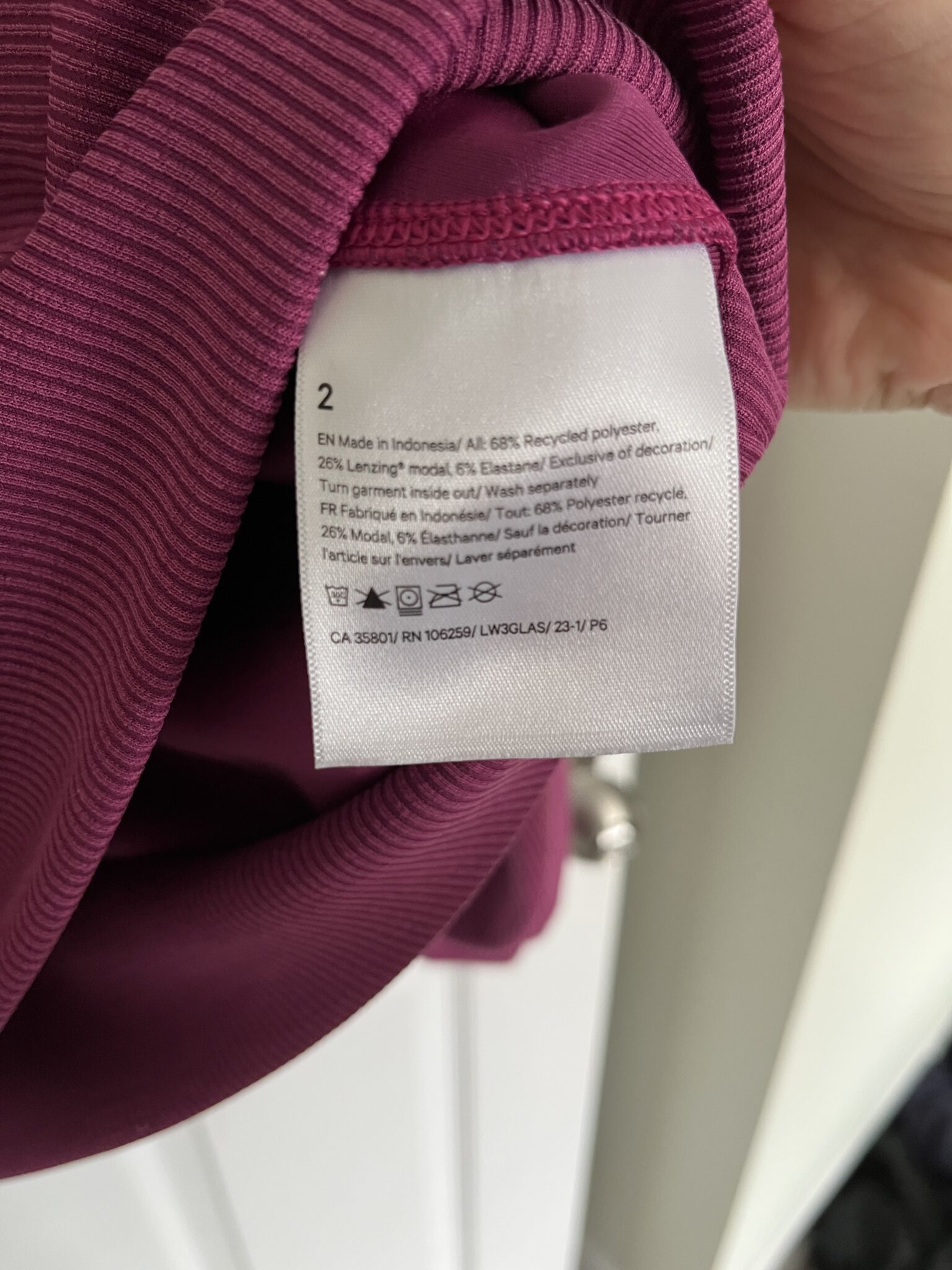 Image for Pink lululemon jumper