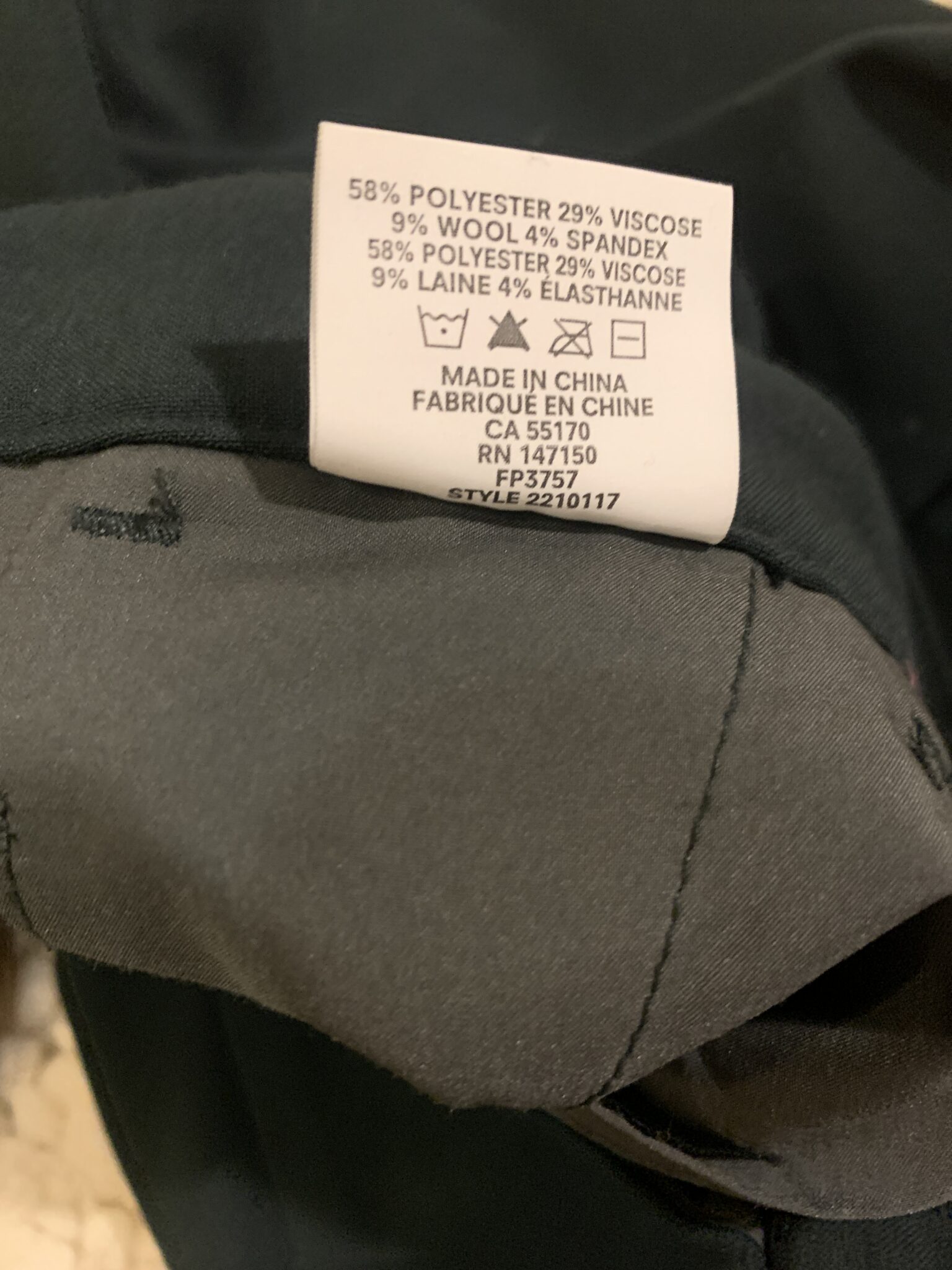 Image for Pantalon vert foncé Frank and Oak