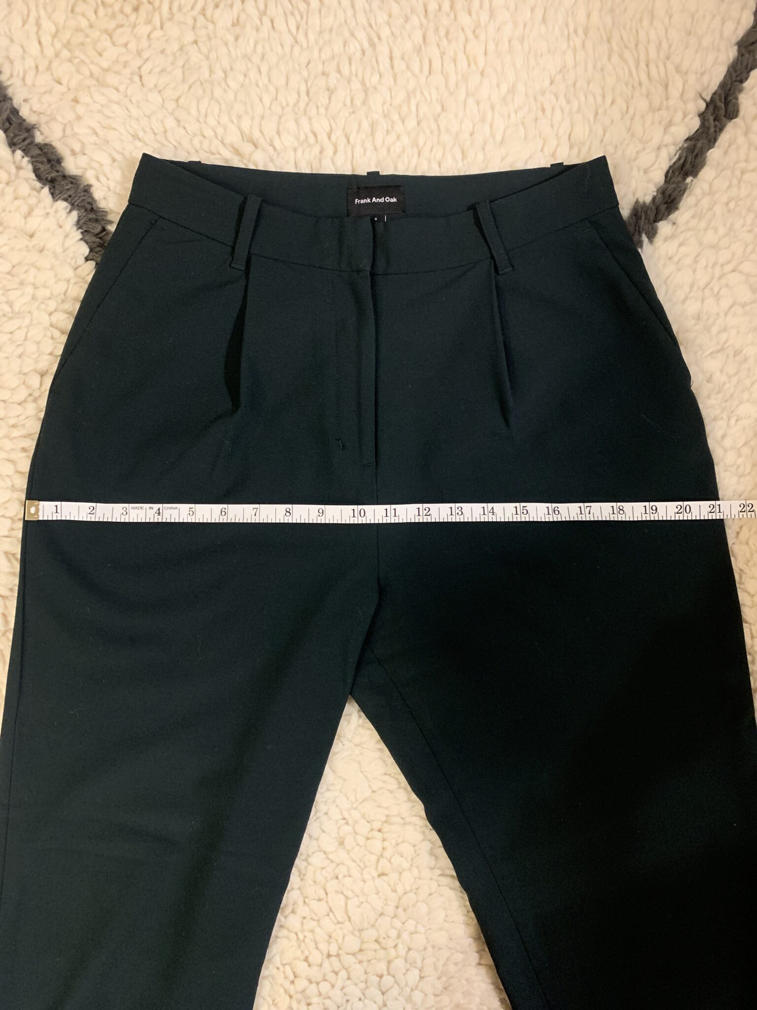 Image for Pantalon vert foncé Frank and Oak