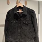 Thumbnail for Veste en jean aux épaules froncées