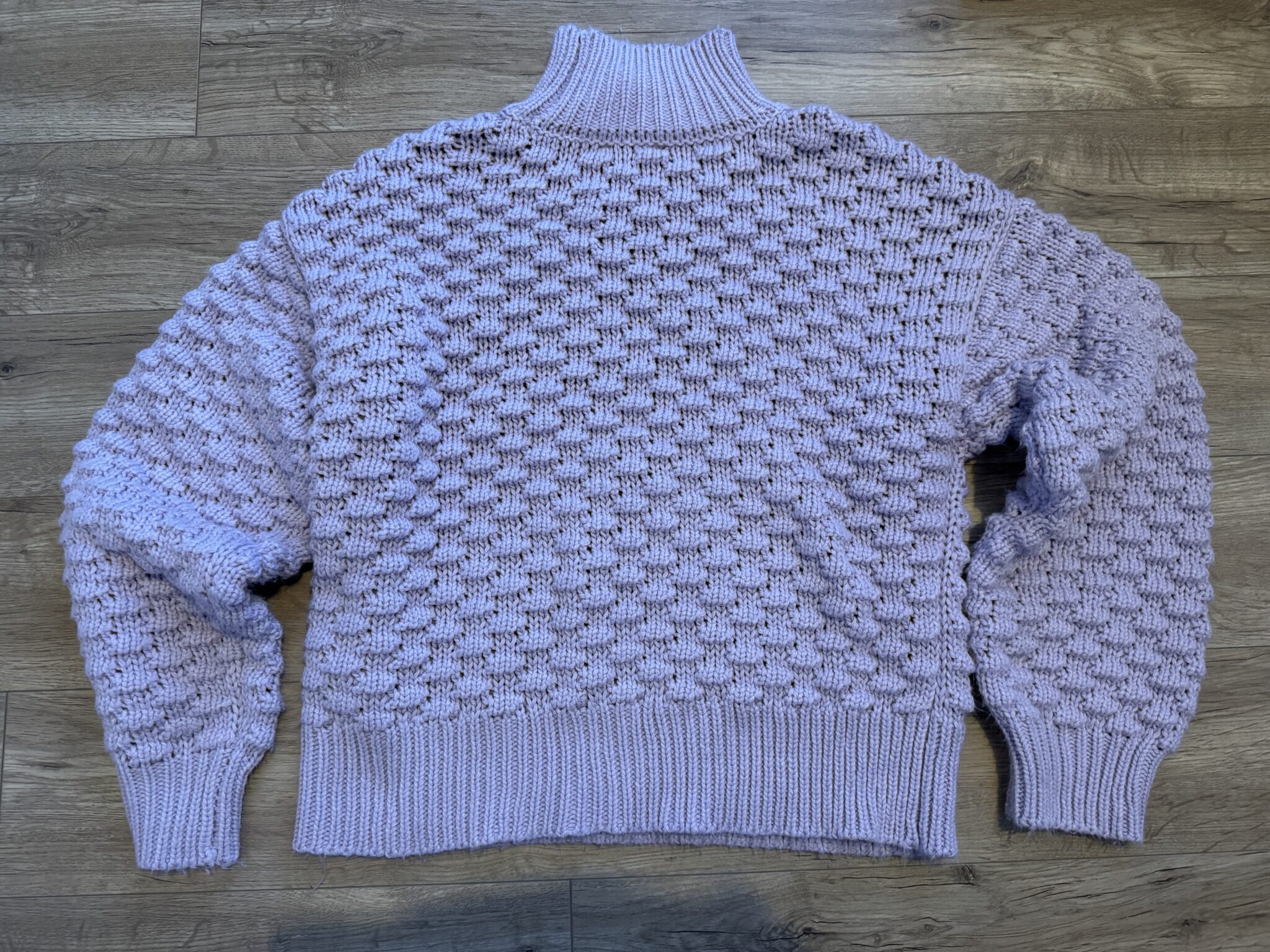 Image for BAISSE DE PRIX - XXS- Laine lilac oversize Dynamite