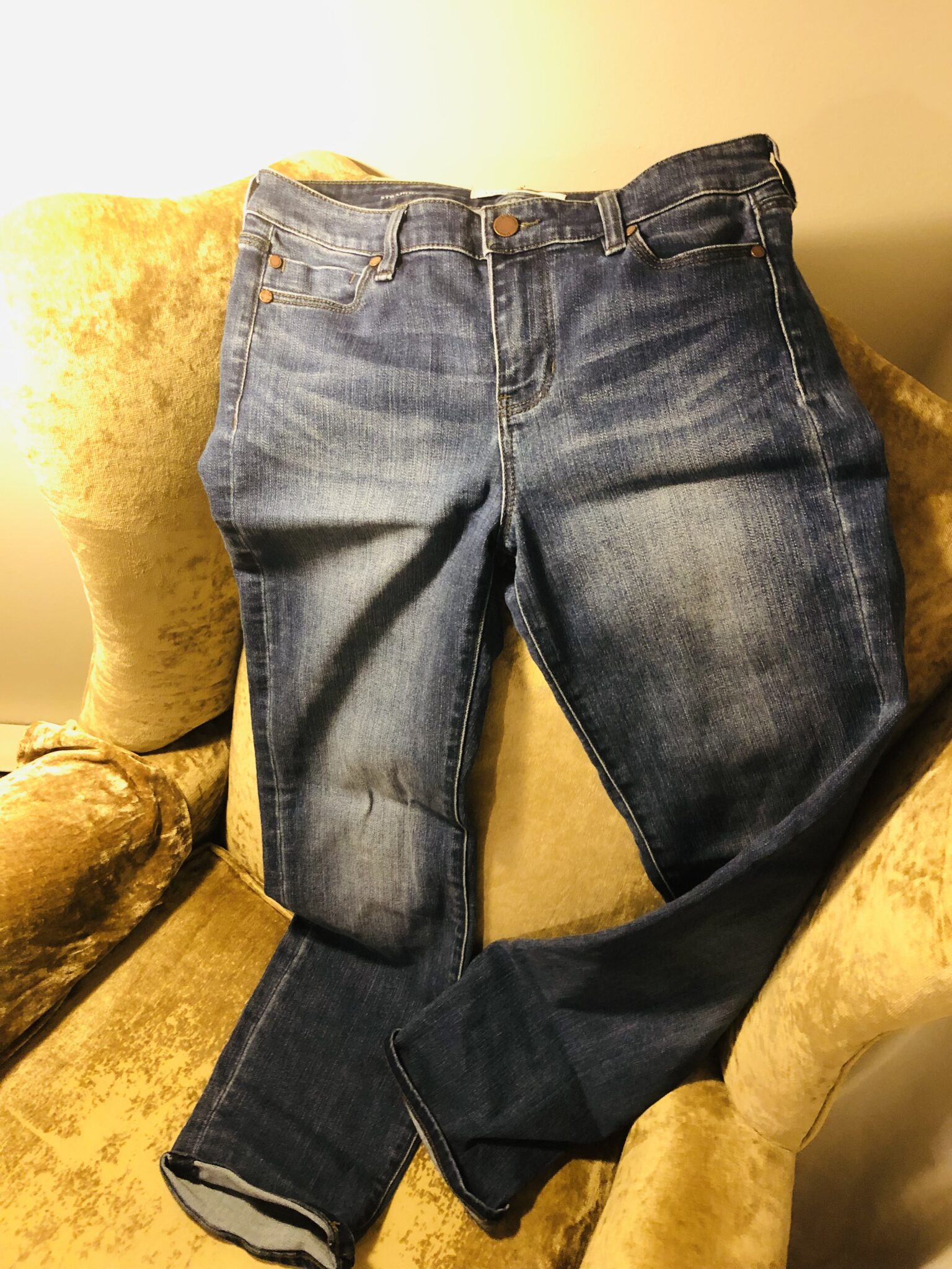 Image for Jeans bleu jambe droites grand 28 « 6 - 8 ans, 38-40 eu »