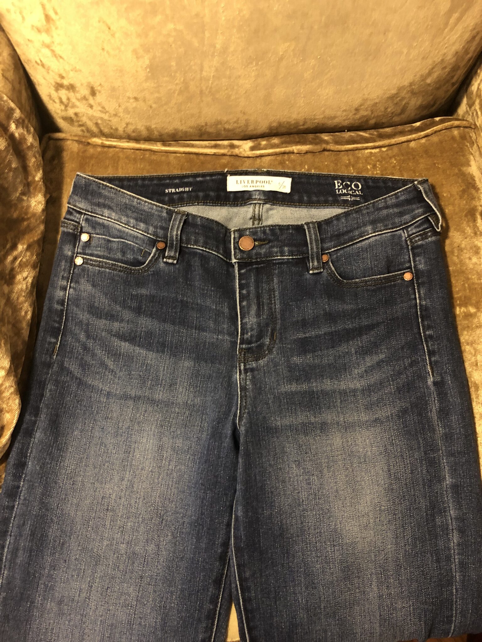 Image for Jeans bleu jambe droites grand 28 « 6 - 8 ans, 38-40 eu »