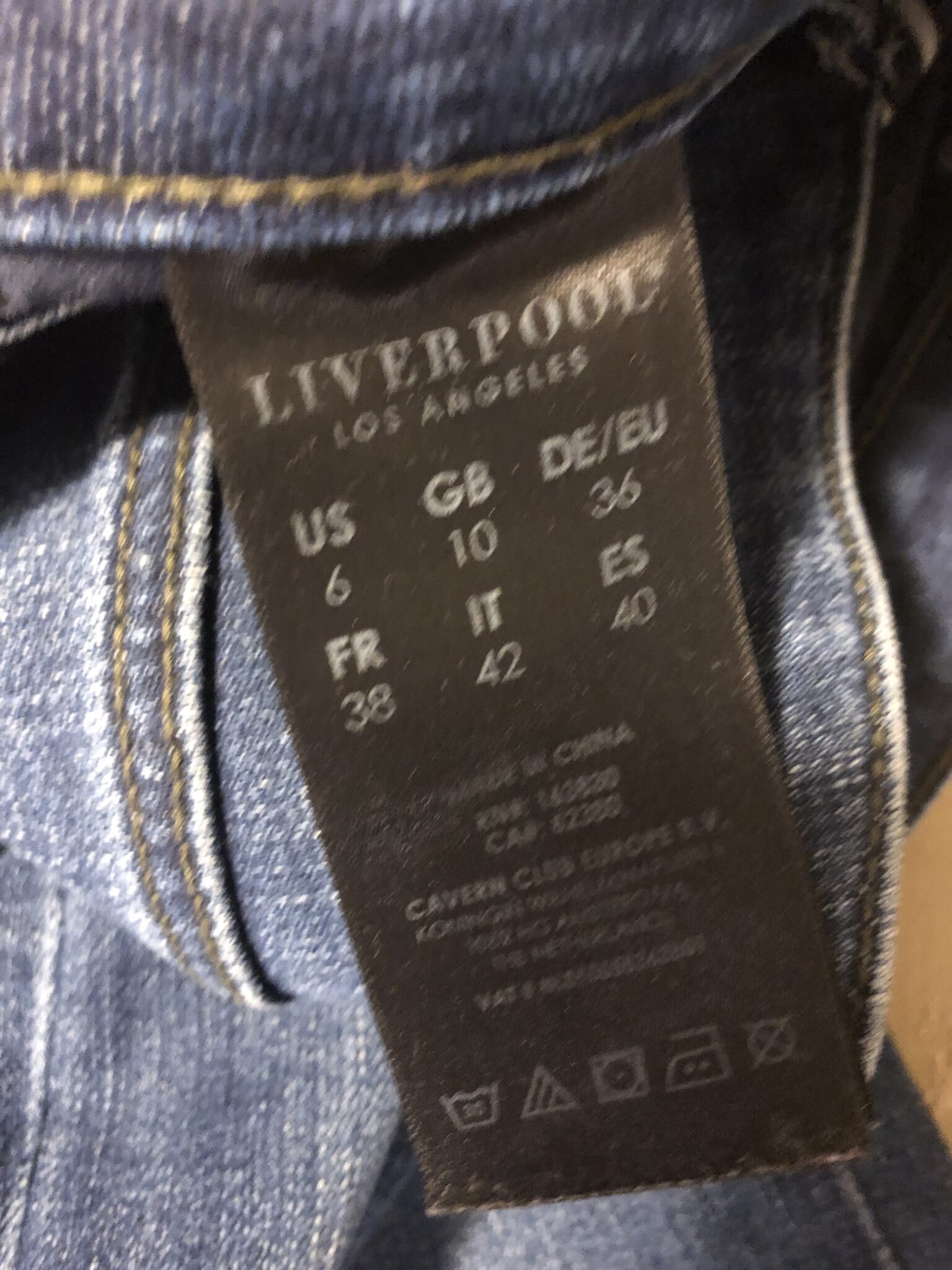 Image for Jeans bleu jambe droites grand 28 « 6 - 8 ans, 38-40 eu »