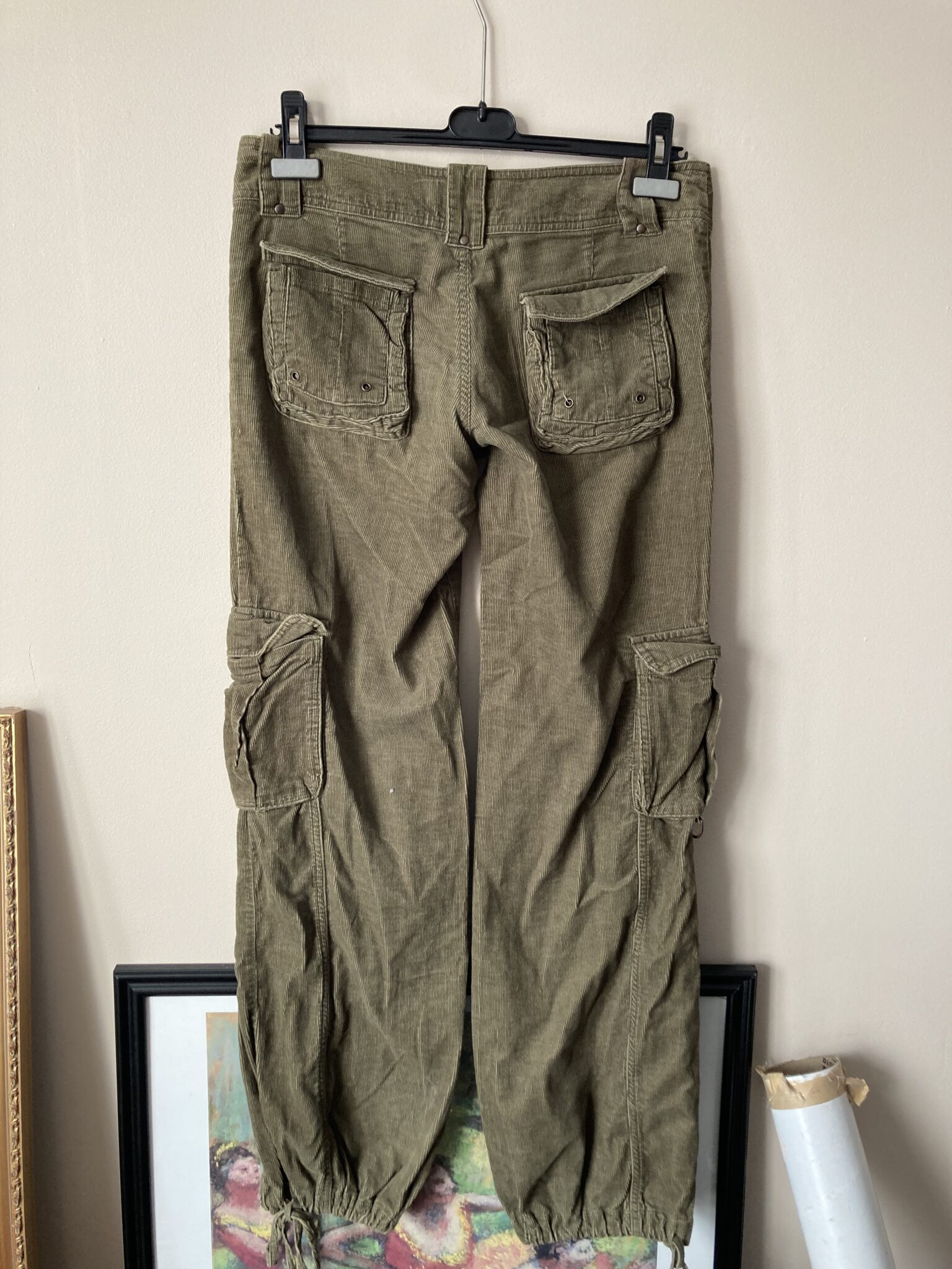 Image for Pantalon cargo 100% coton TRF Zara