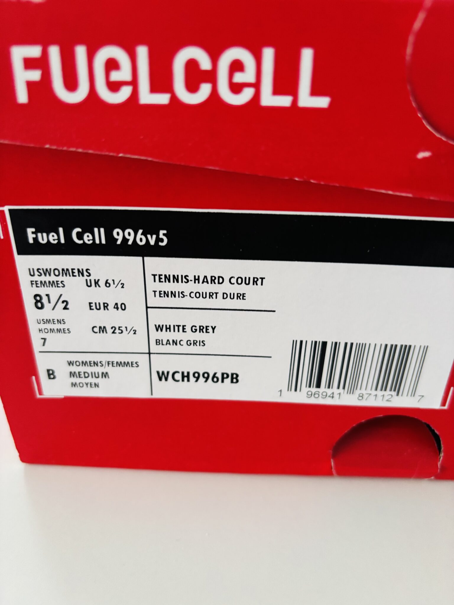 Image for New Balance chaussures Pickelball Fuel cell 996v5