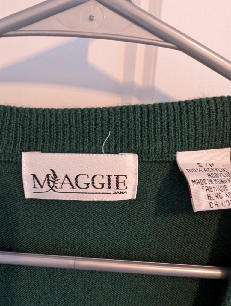 Image for Vintage Cardigan Sz S