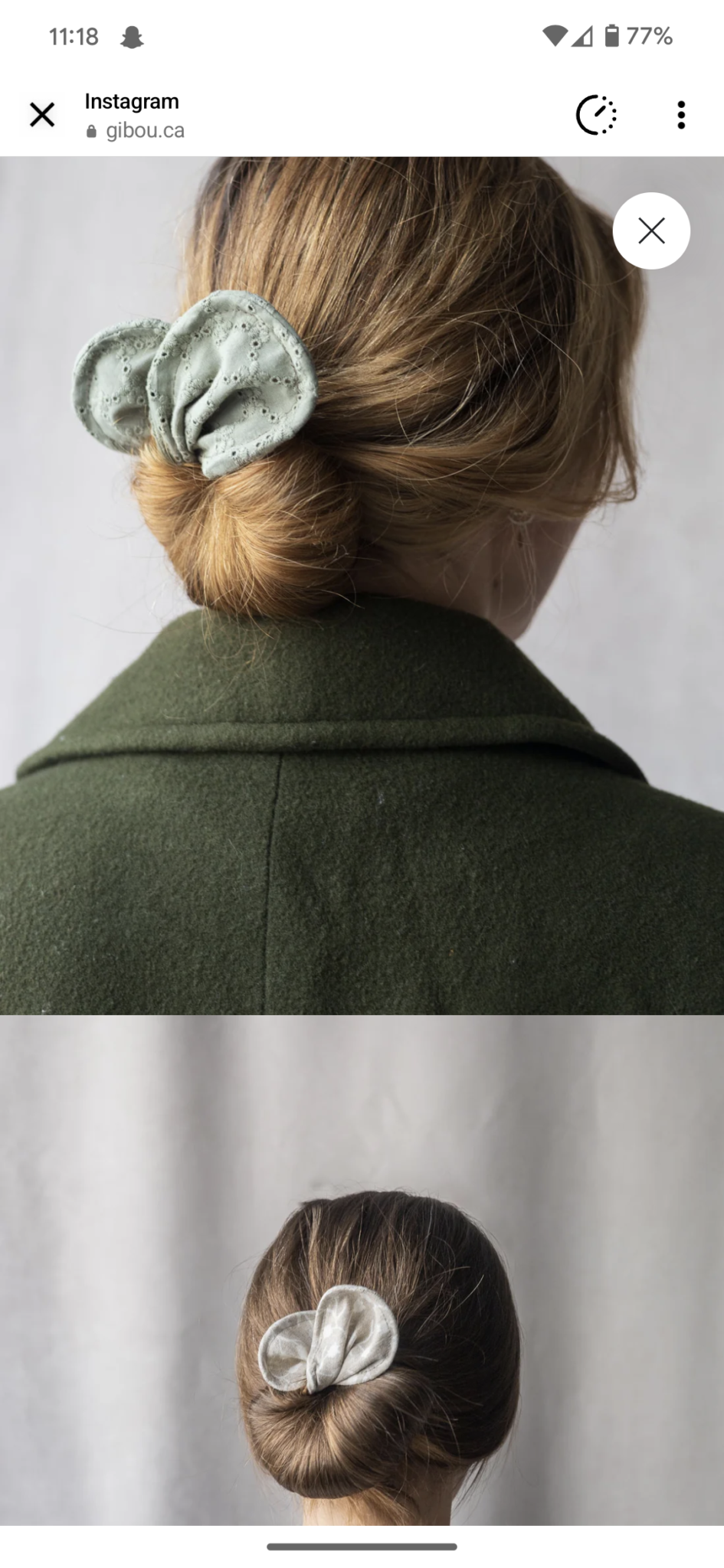 Image for Accessoire à Chignon Gibou