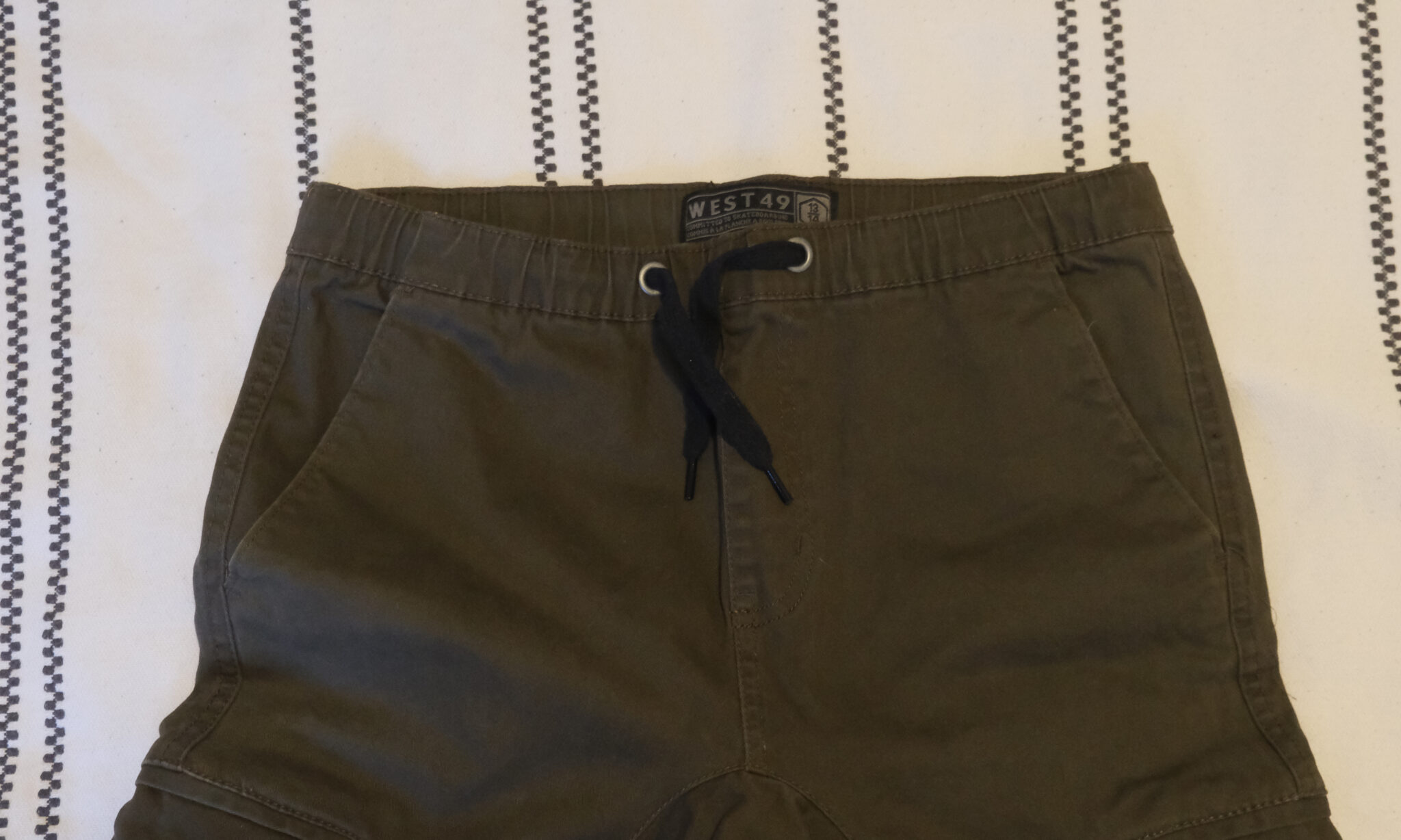 Image for Jogger cargo kaki, 13/14 ans