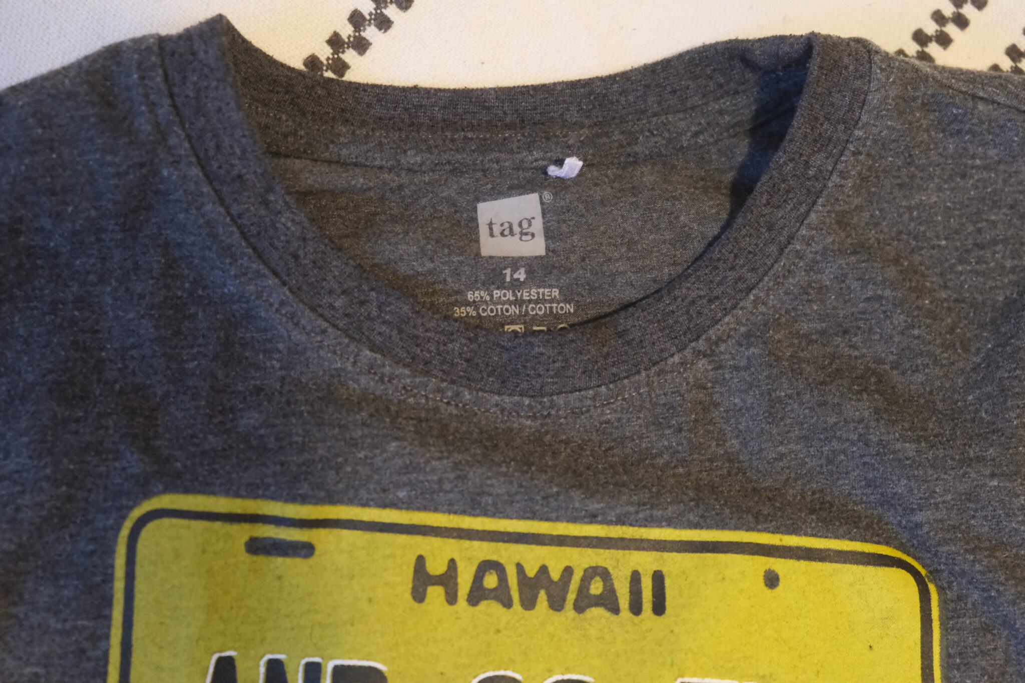 Image for T-shirt gris 14 ans