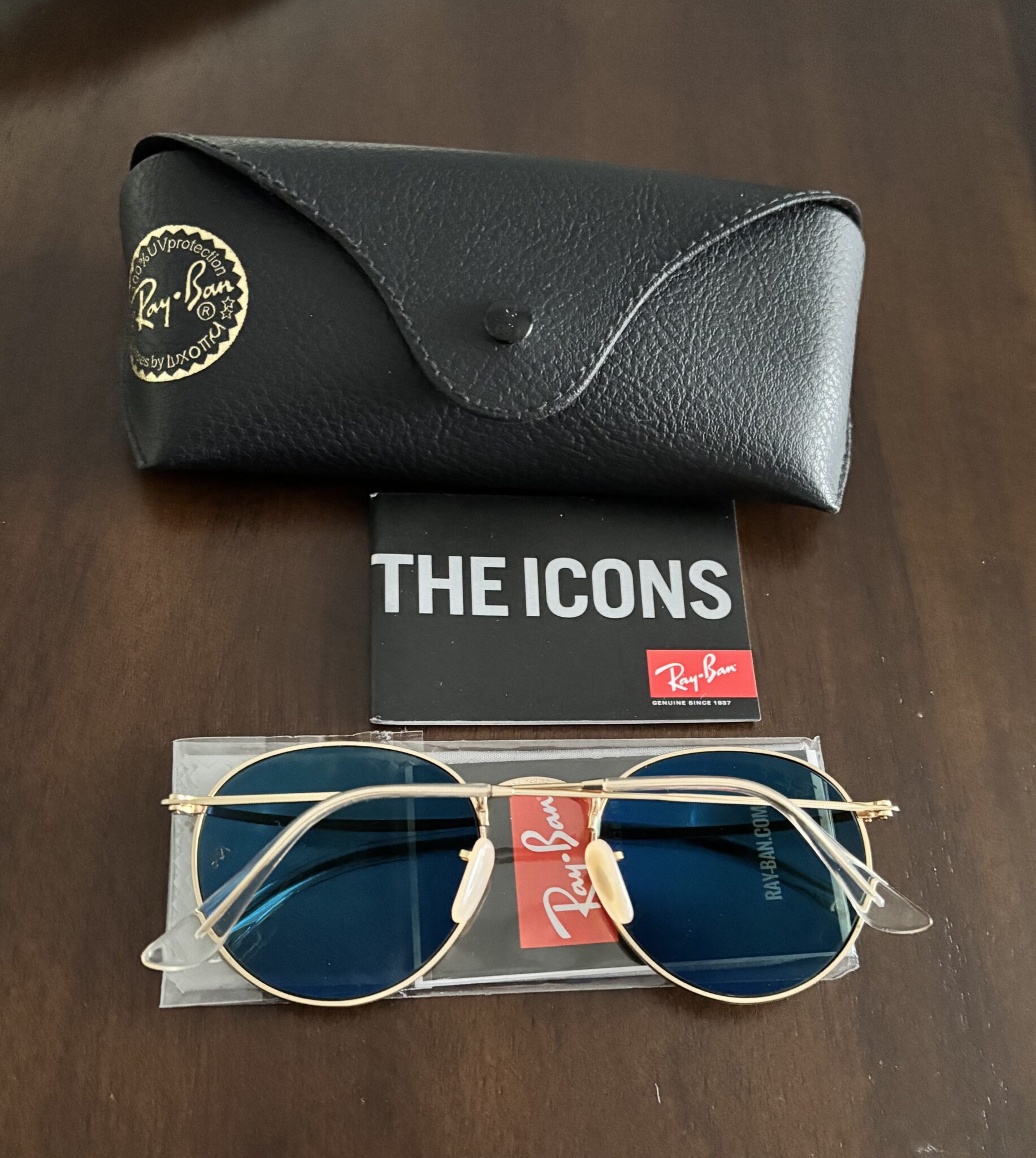 Image for Lunettes de soleil Ray-Ban Round Metal Polarized