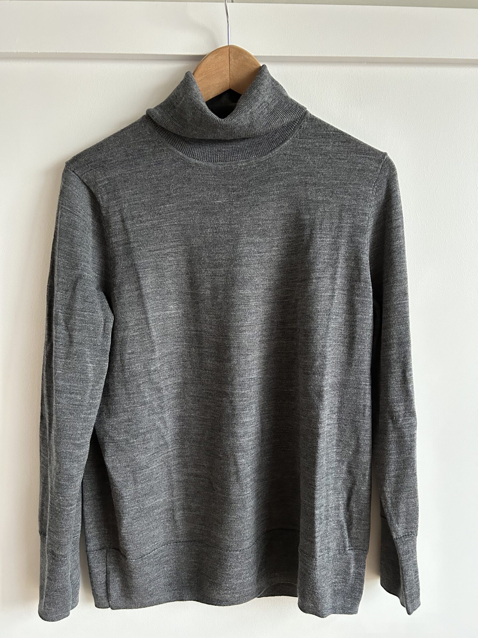Image for Neuf * Pull col roulé 100% mérinos