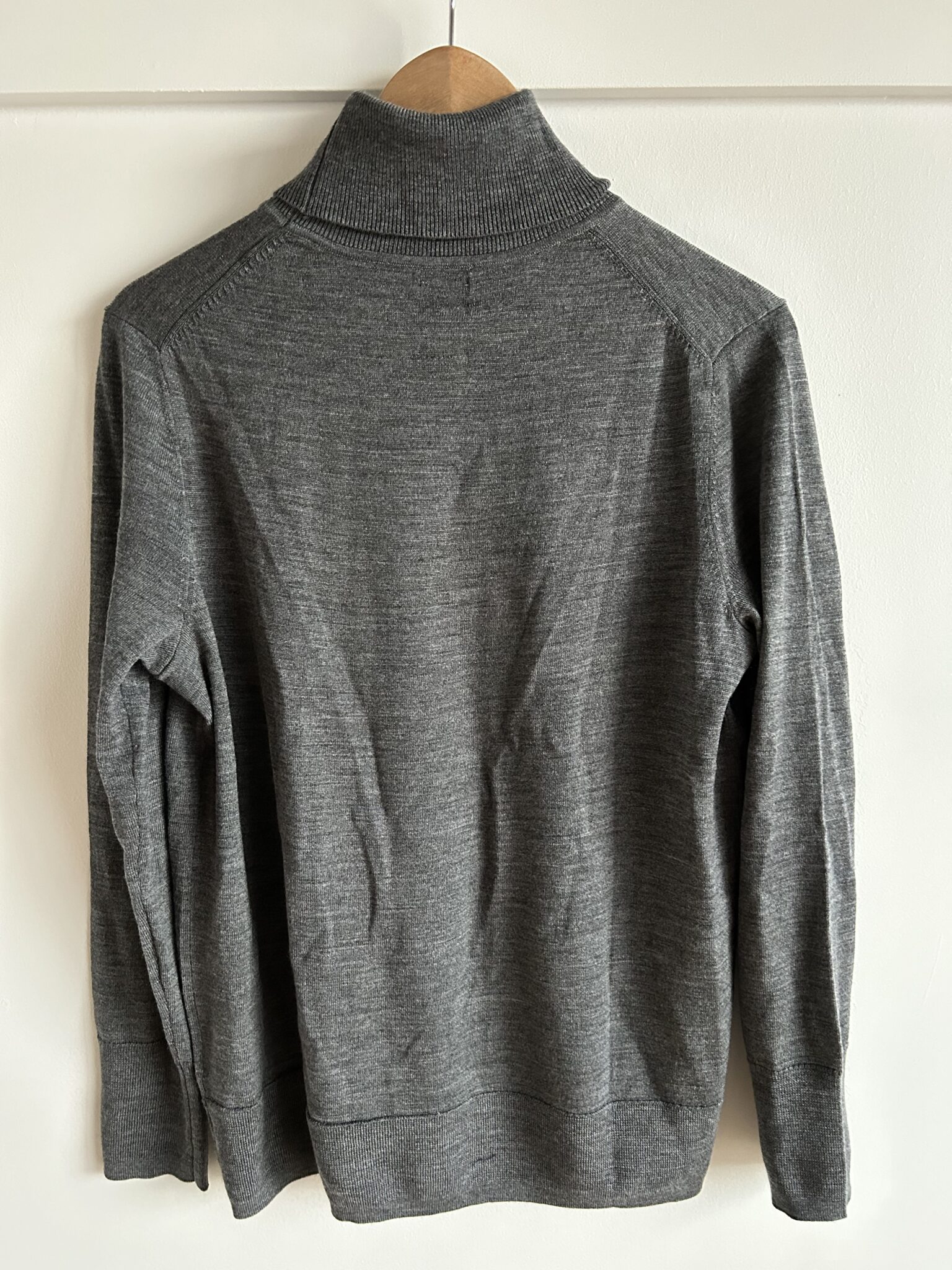 Image for Neuf * Pull col roulé 100% mérinos