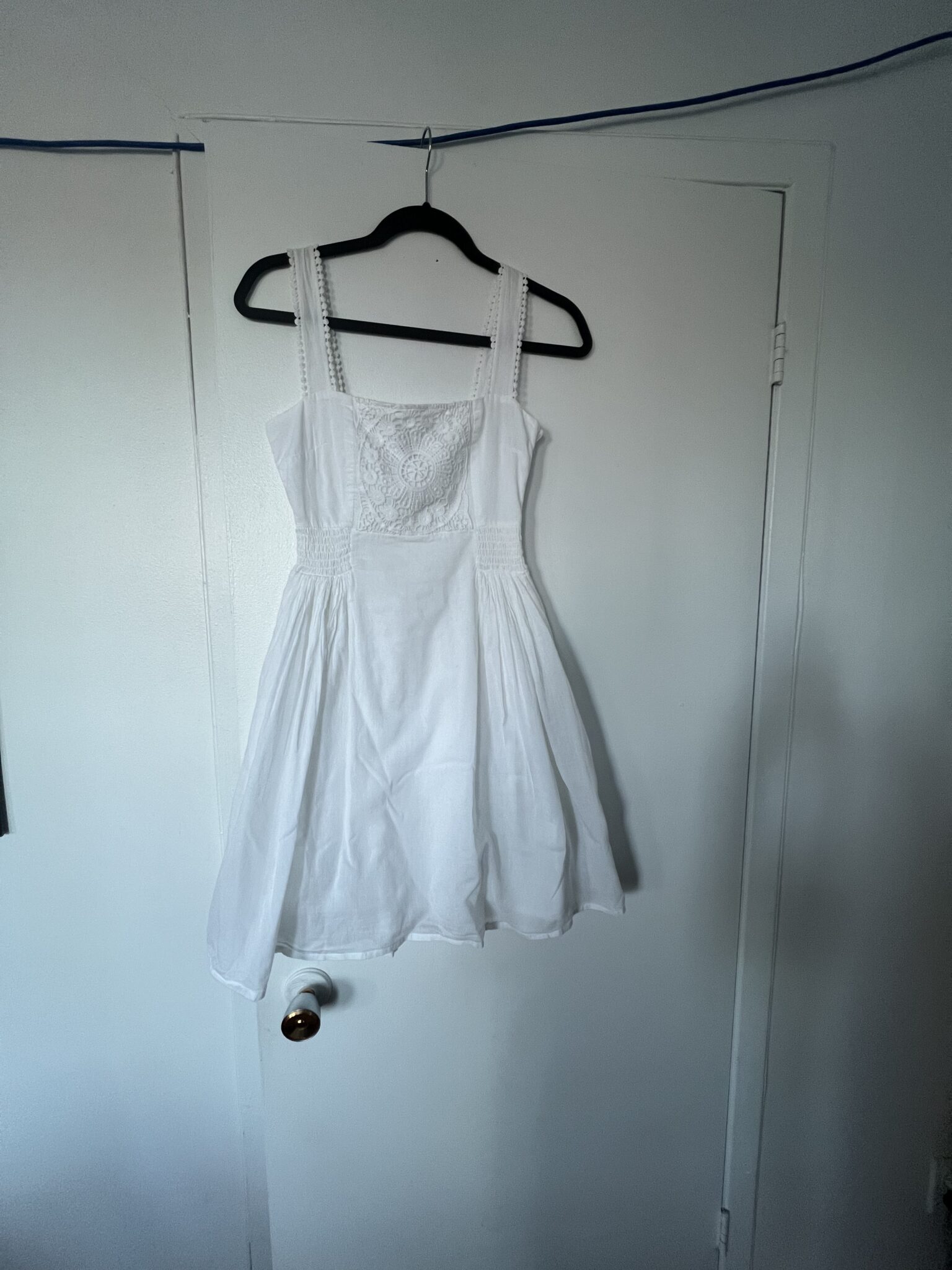 Featured image for Robe blanche estivale Naf Naf taille 34