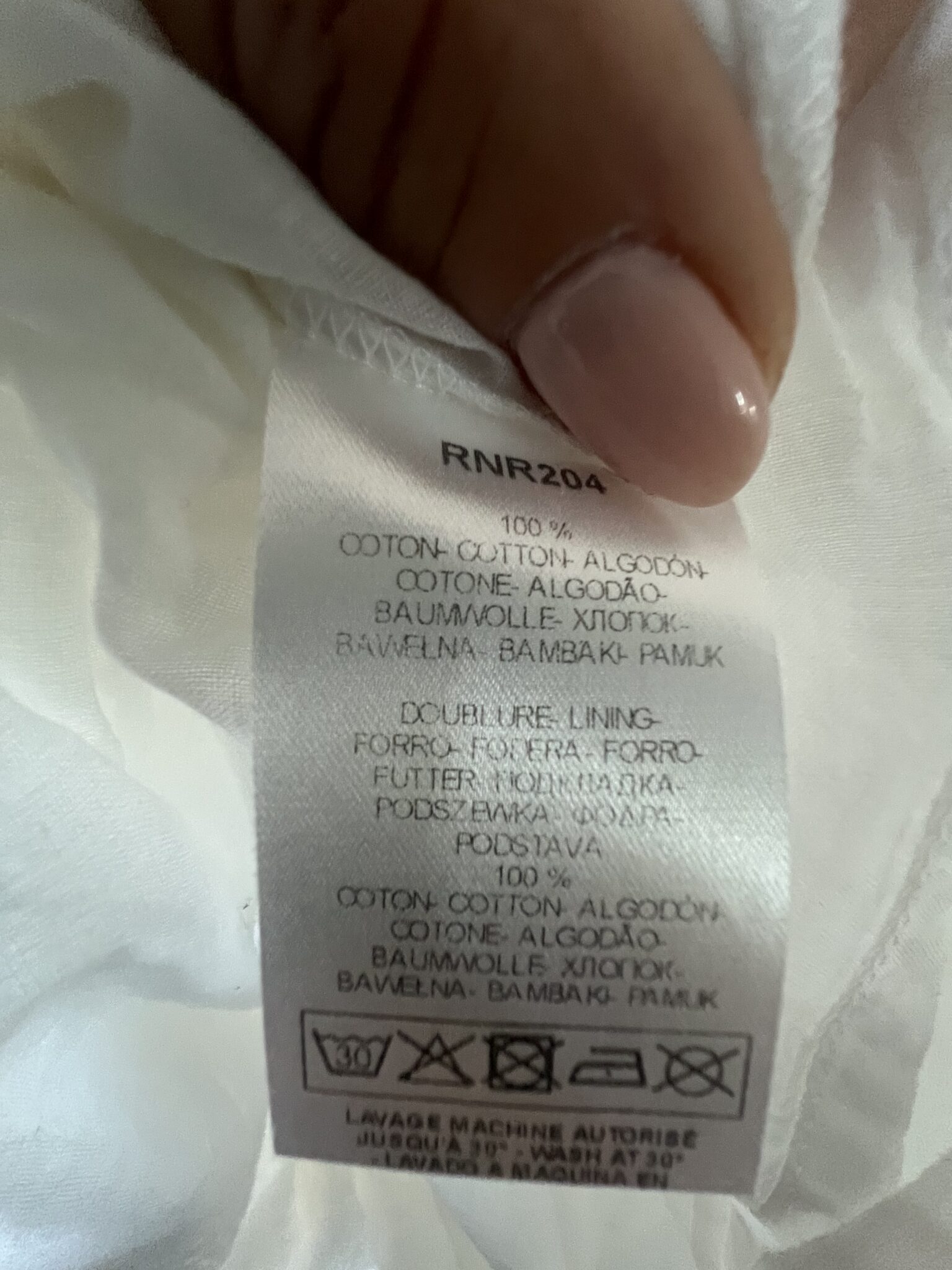 Image for Robe blanche estivale Naf Naf taille 34