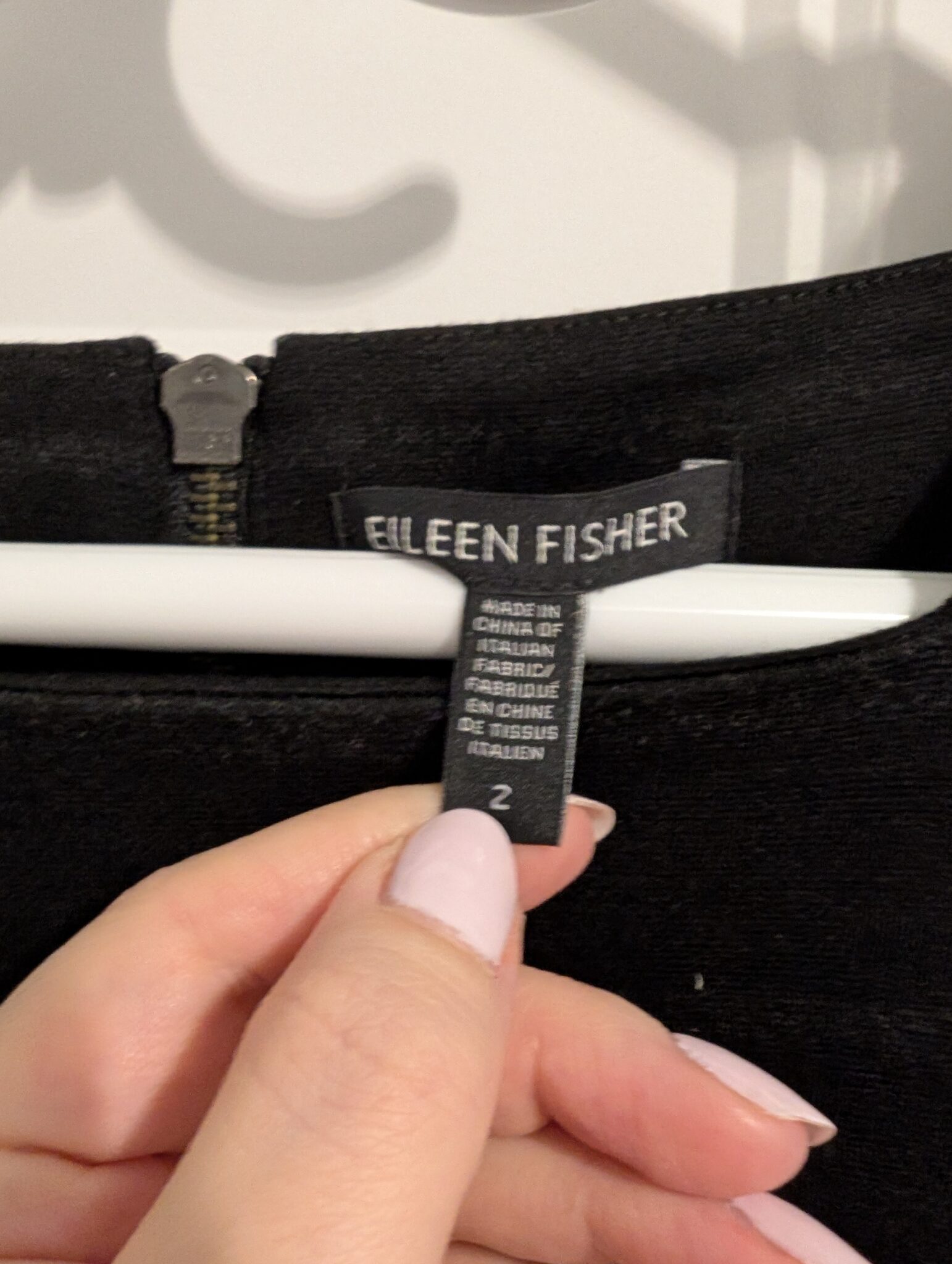 Image for Eileen Fisher/Robe Lignée Sz 2