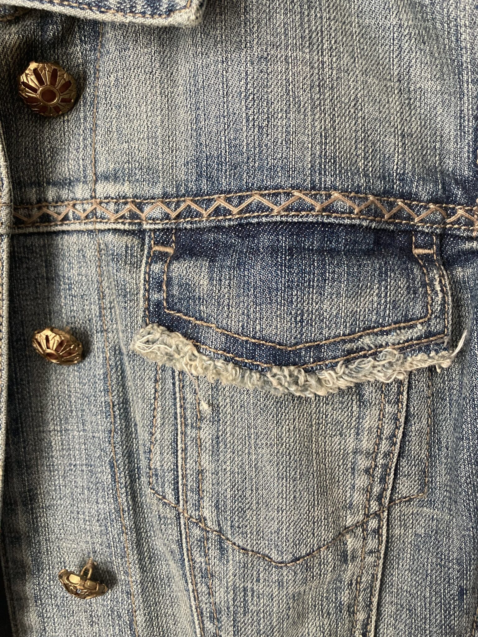 Image for Veste de jeans Élie Tahari taille XS