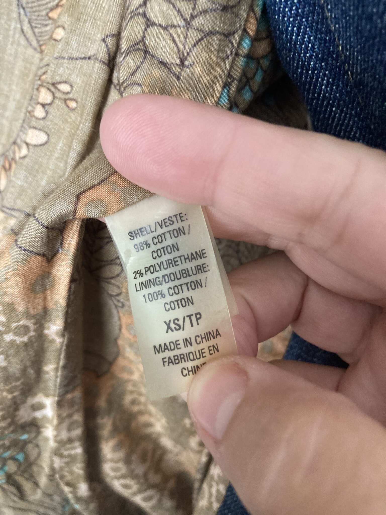 Image for Veste de jeans Élie Tahari taille XS