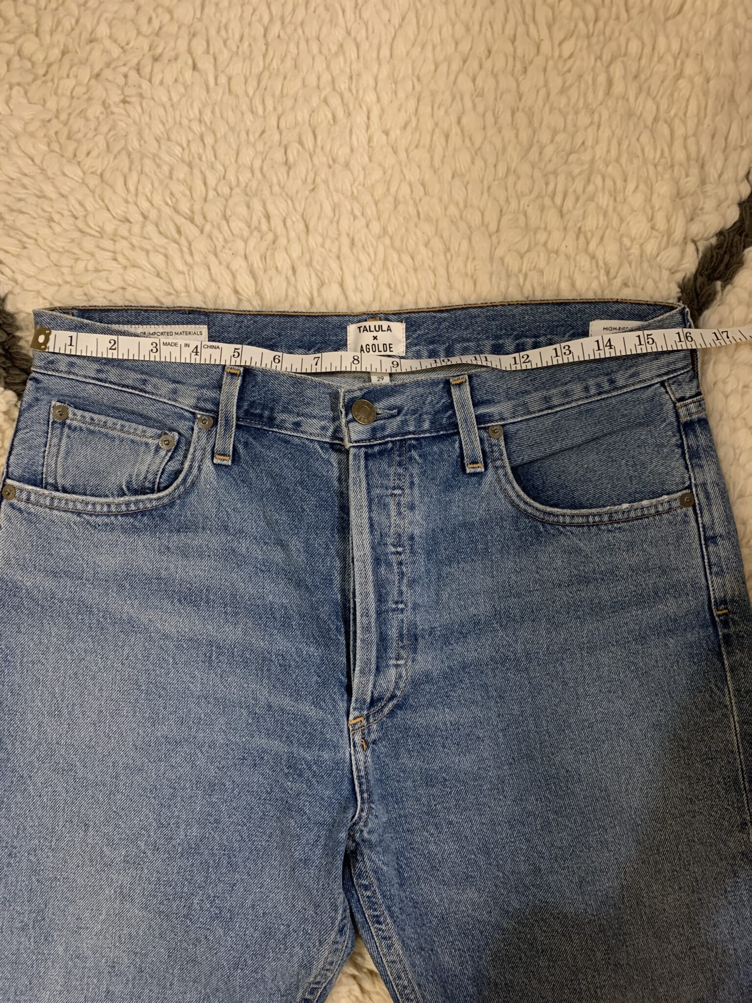 Image for Jeans Agolde High-Rise Taper