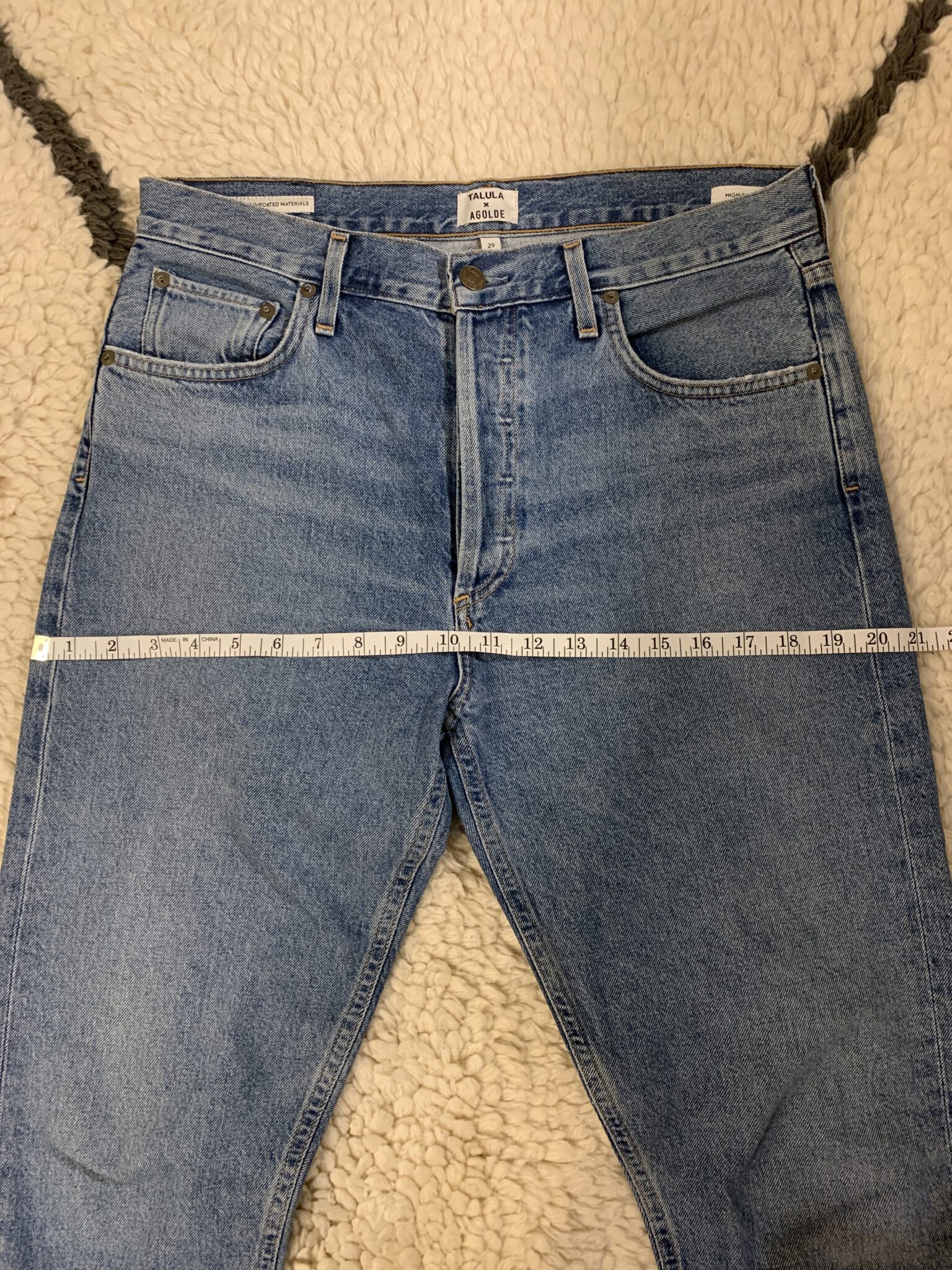 Image for Jeans Agolde High-Rise Taper