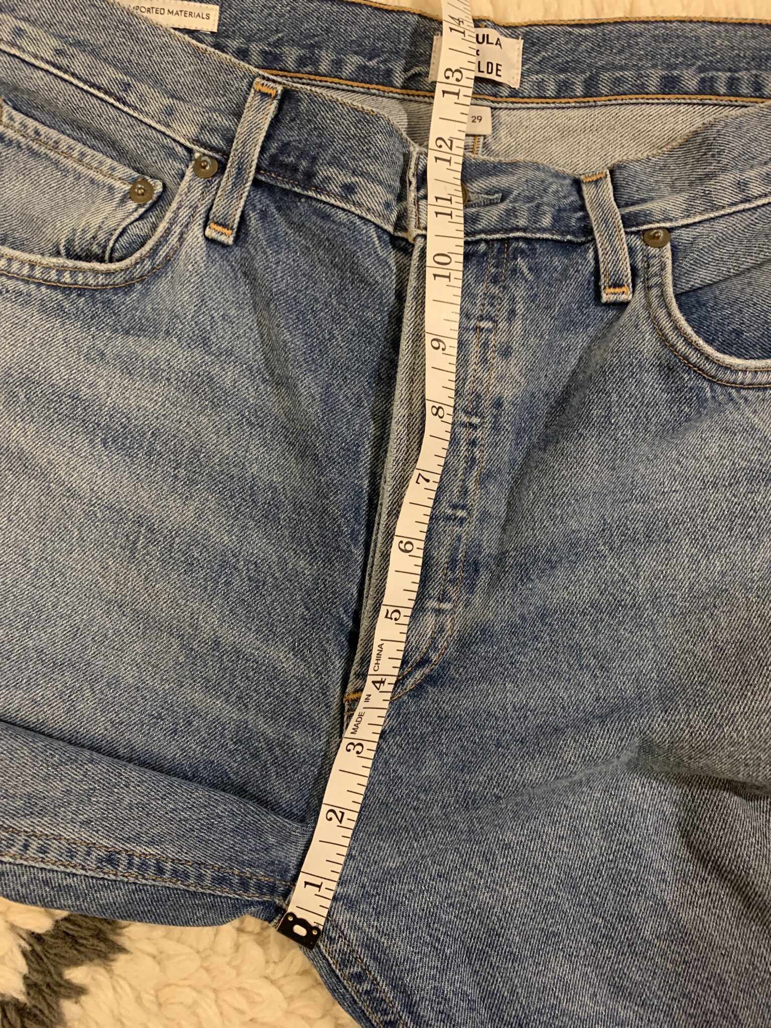 Image for Jeans Agolde High-Rise Taper