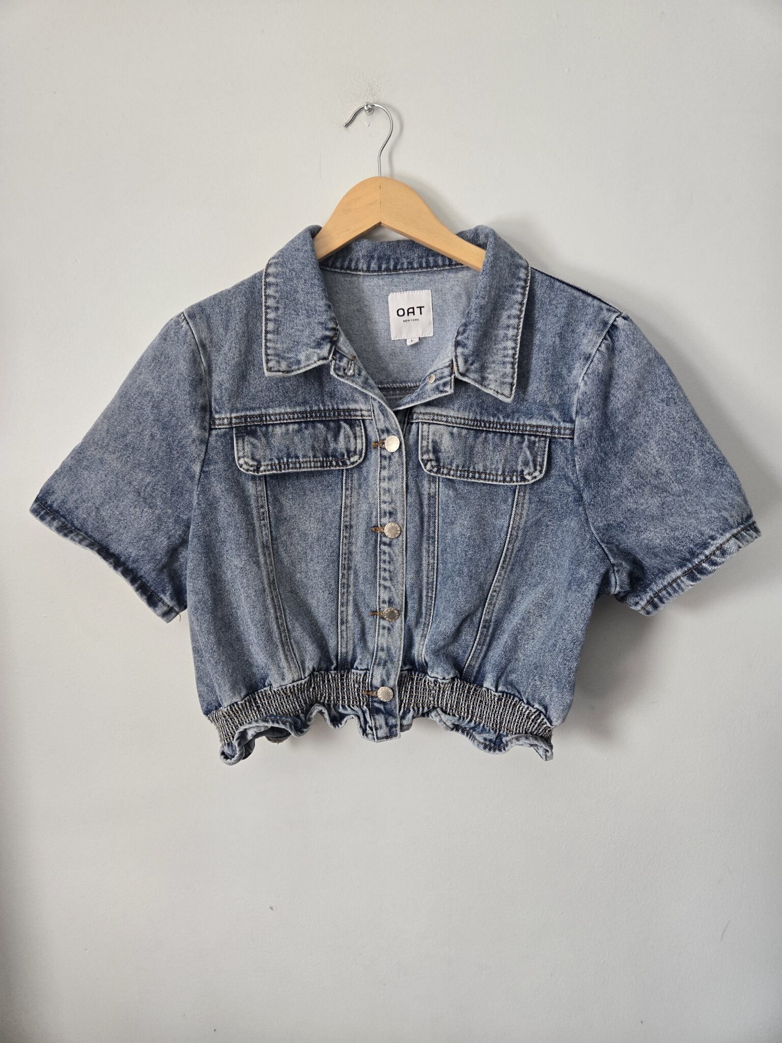 Image for OAT short-sleeved denim jacket